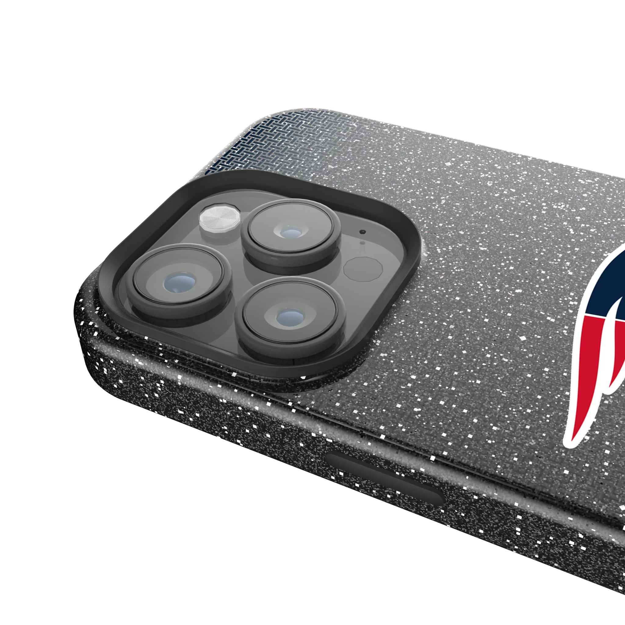 New England Patriots Linen iPhone Bling Phone Case for Apple iPhone - Detail