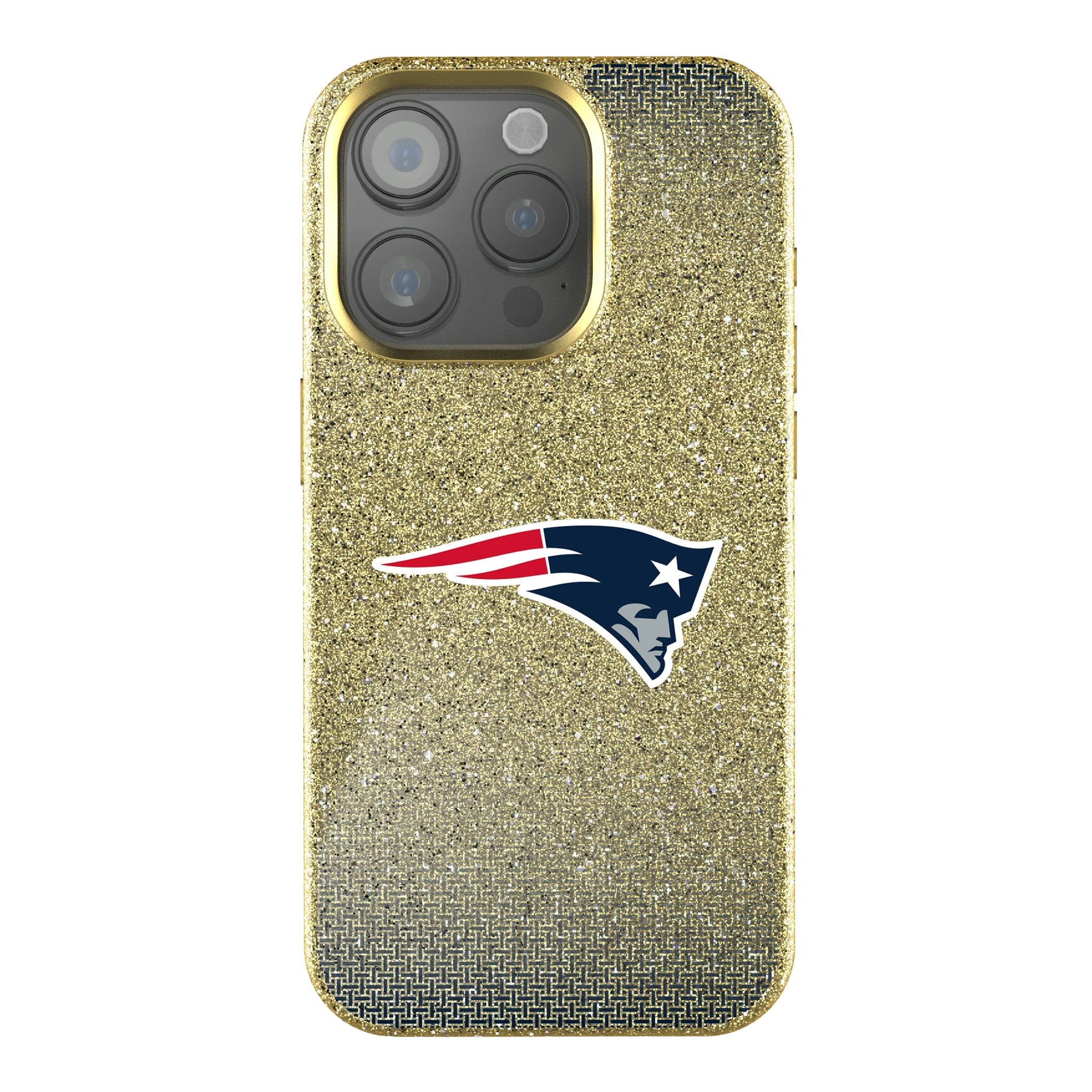 New England Patriots Linen iPhone Bling Phone Case for Apple iPhone