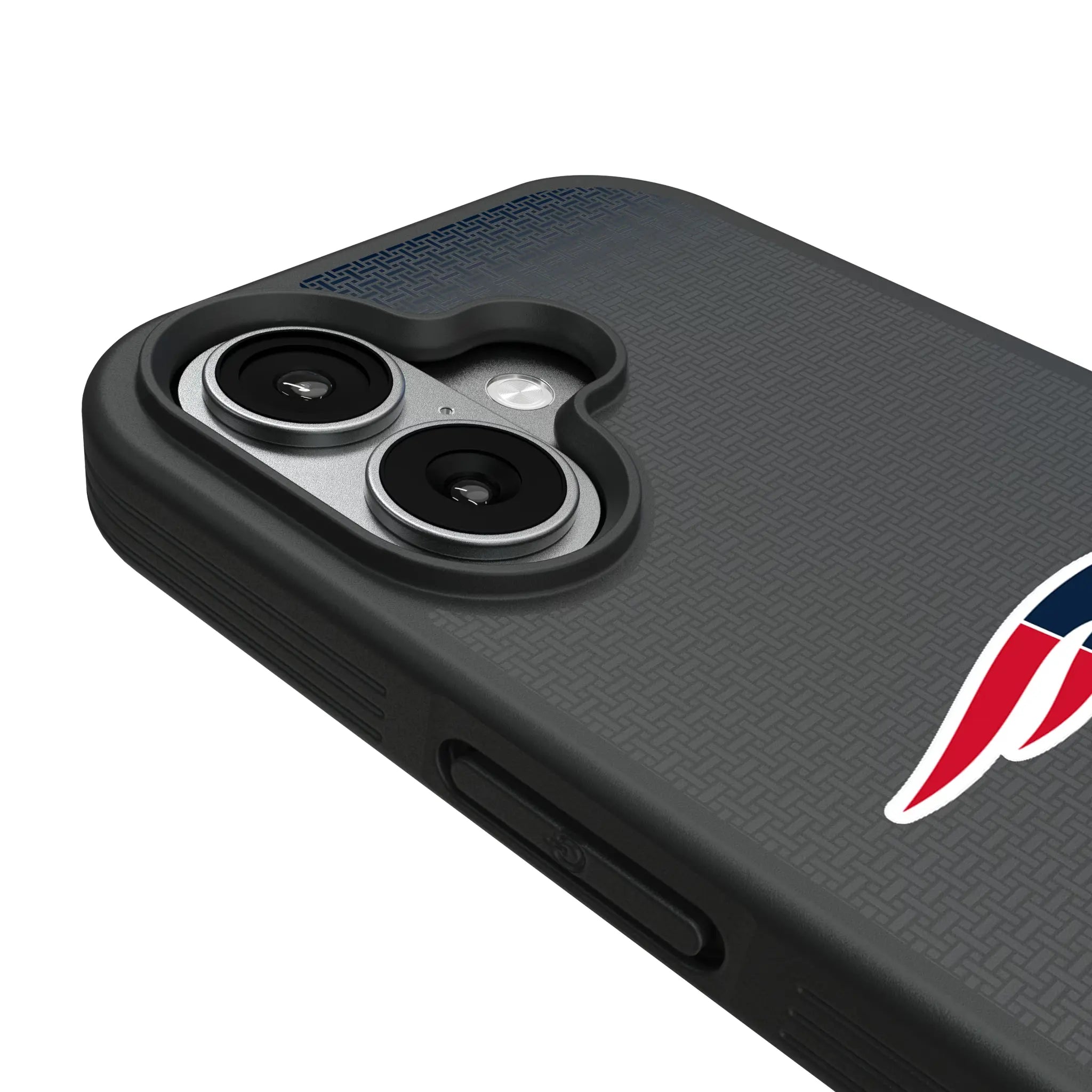 New England Patriots Linen iPhone Bump Phone Case for Apple iPhone - Detail#Device_iPhone 17