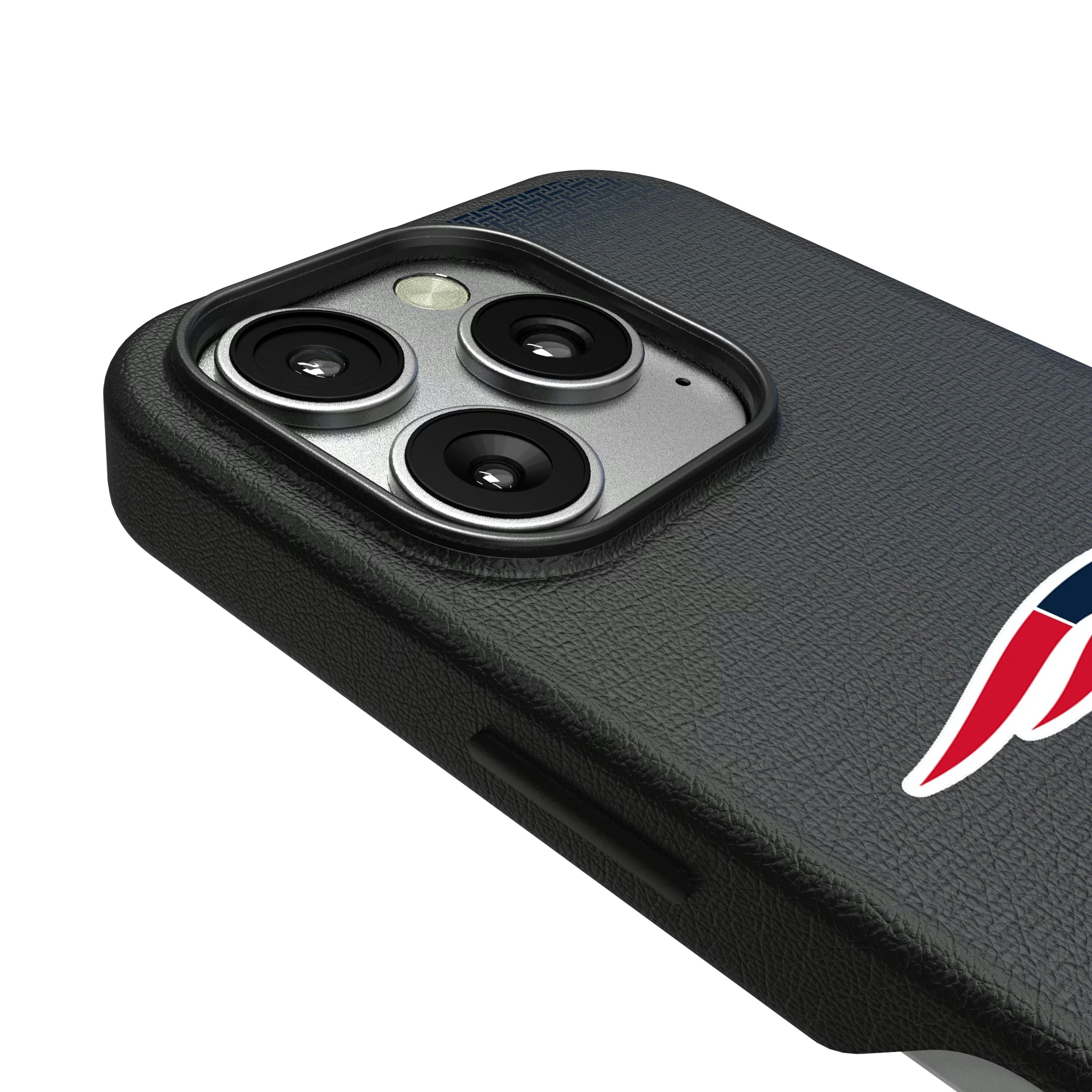 New England Patriots Linen iPhone MagSafe Compatible Phone Case for Apple iPhone - Detail