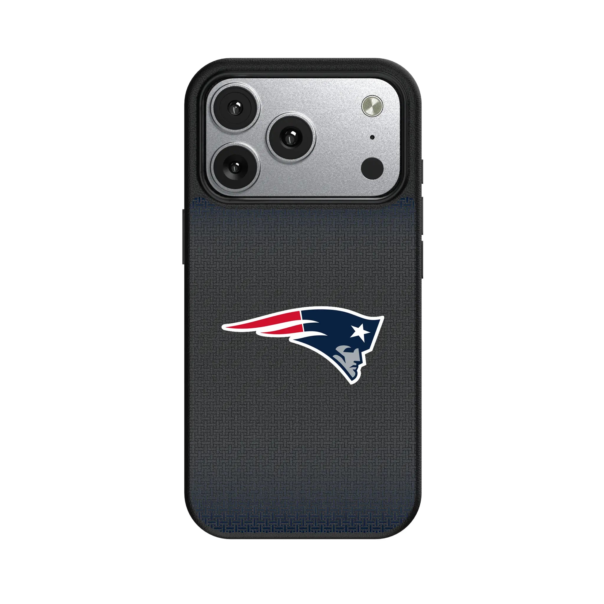 New England Patriots Linen iPhone MagSafe Compatible Phone Case for Apple iPhone#Device_iPhone 17 Pro
