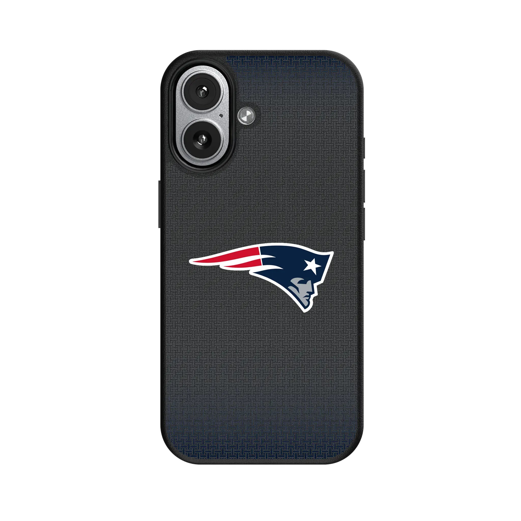 New England Patriots Linen iPhone MagSafe Compatible Phone Case for Apple iPhone#Device_iPhone 17