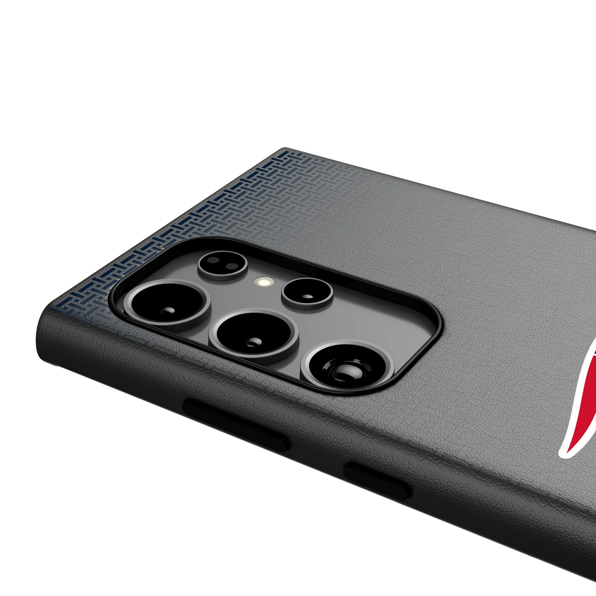 New England Patriots Linen Galaxy MagSafe Compatible Phone Case for Samsung Galaxy - Detail