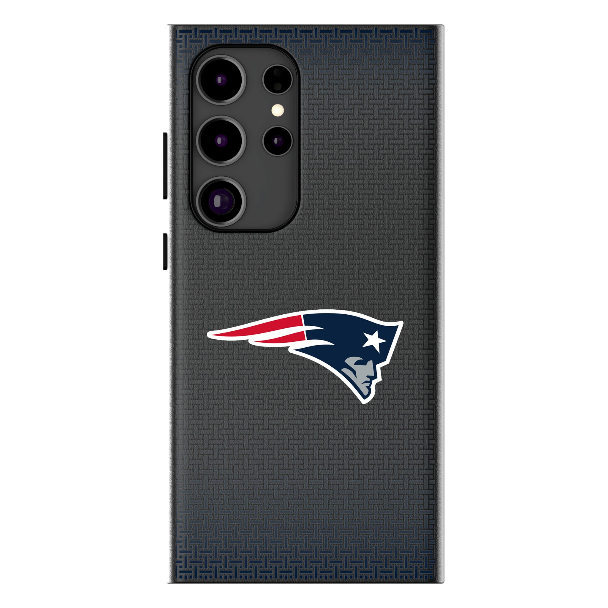 New England Patriots Linen Galaxy MagSafe Compatible Phone Case for Samsung Galaxy