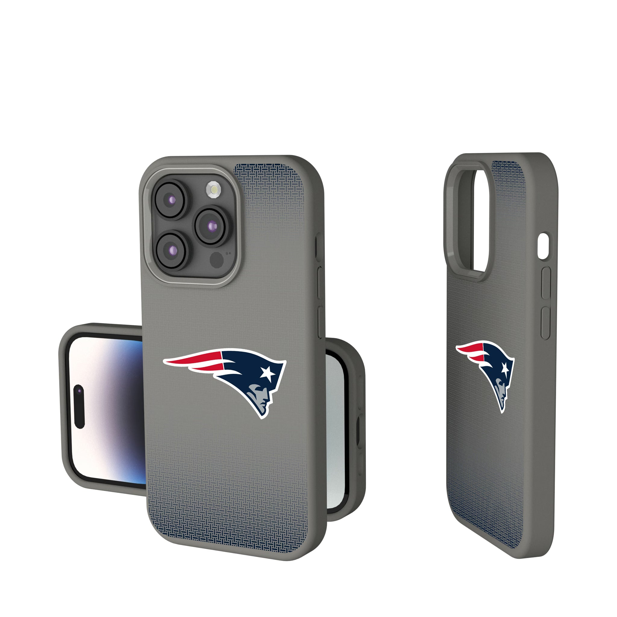 New England Patriots Linen iPhone Soft Touch Phone Case for Apple iPhone
