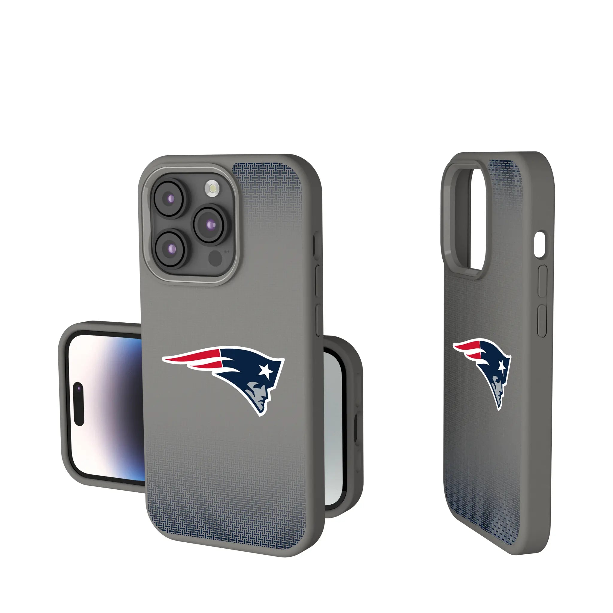 New England Patriots Linen iPhone Soft Touch Phone Case for Apple iPhone