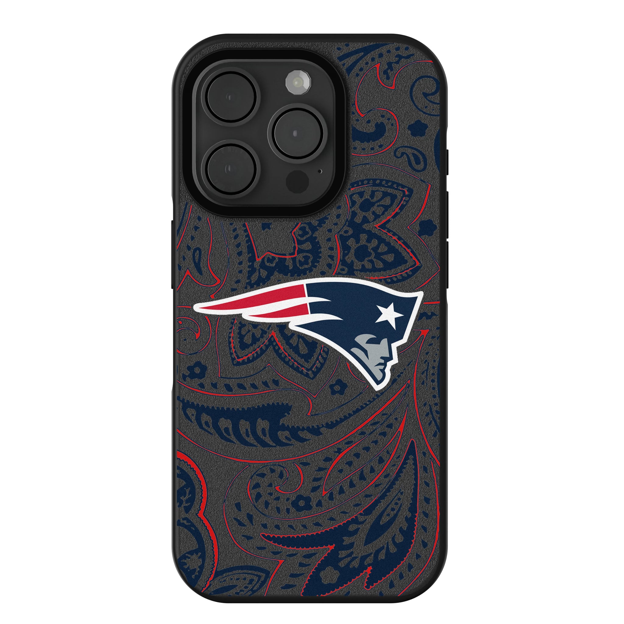 New England Patriots Paisley iPhone Bump Phone Case for Apple iPhone