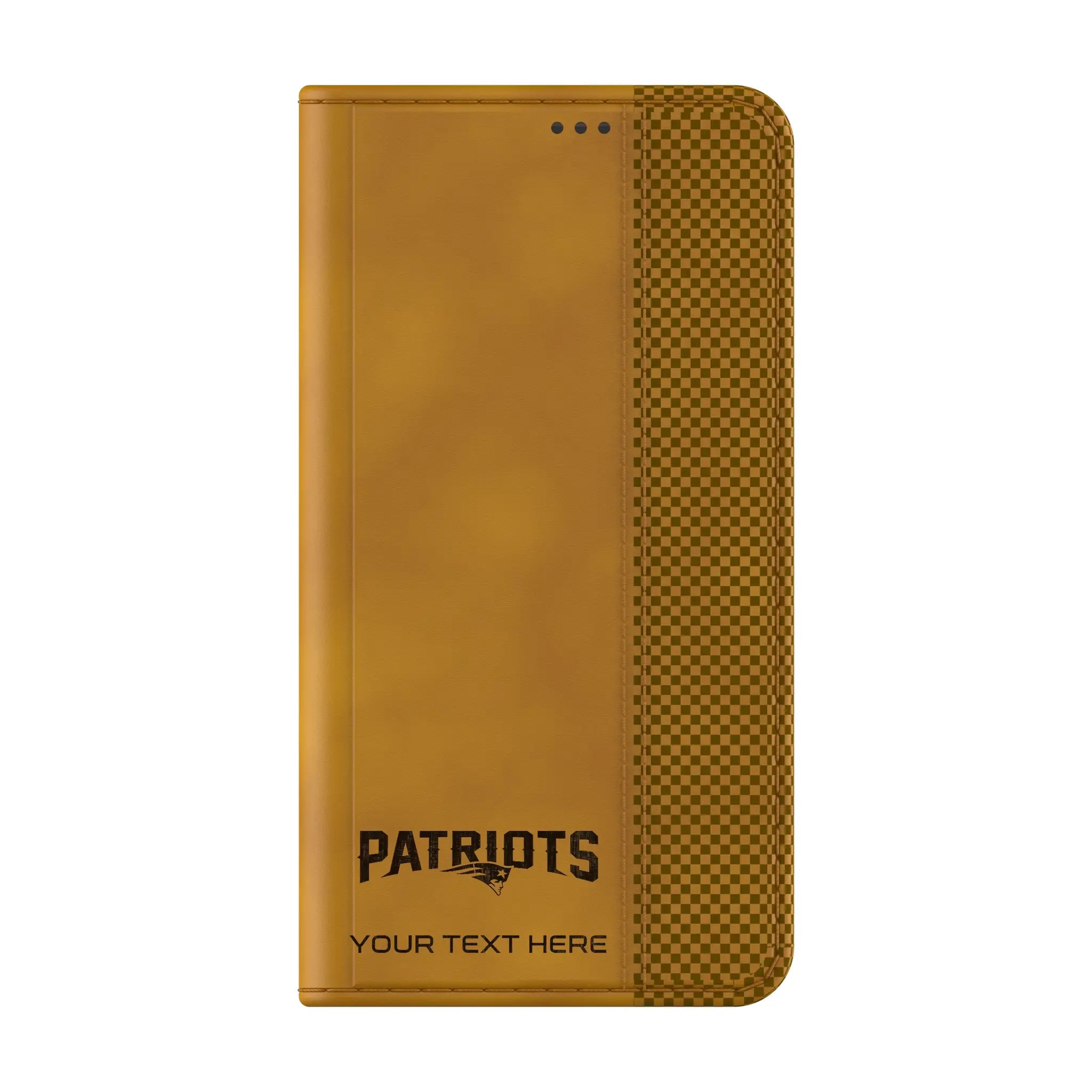 New England Patriots Personalized Burn Galaxy Folio Phone Case for Samsung Galaxy
