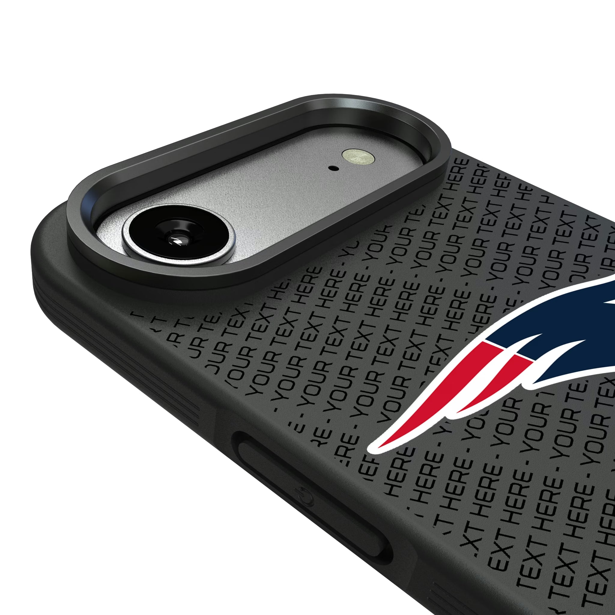 New England Patriots Personalized EndZone Plus iPhone Bump Phone Case for Apple iPhone - Detail#Device_iPhone Air