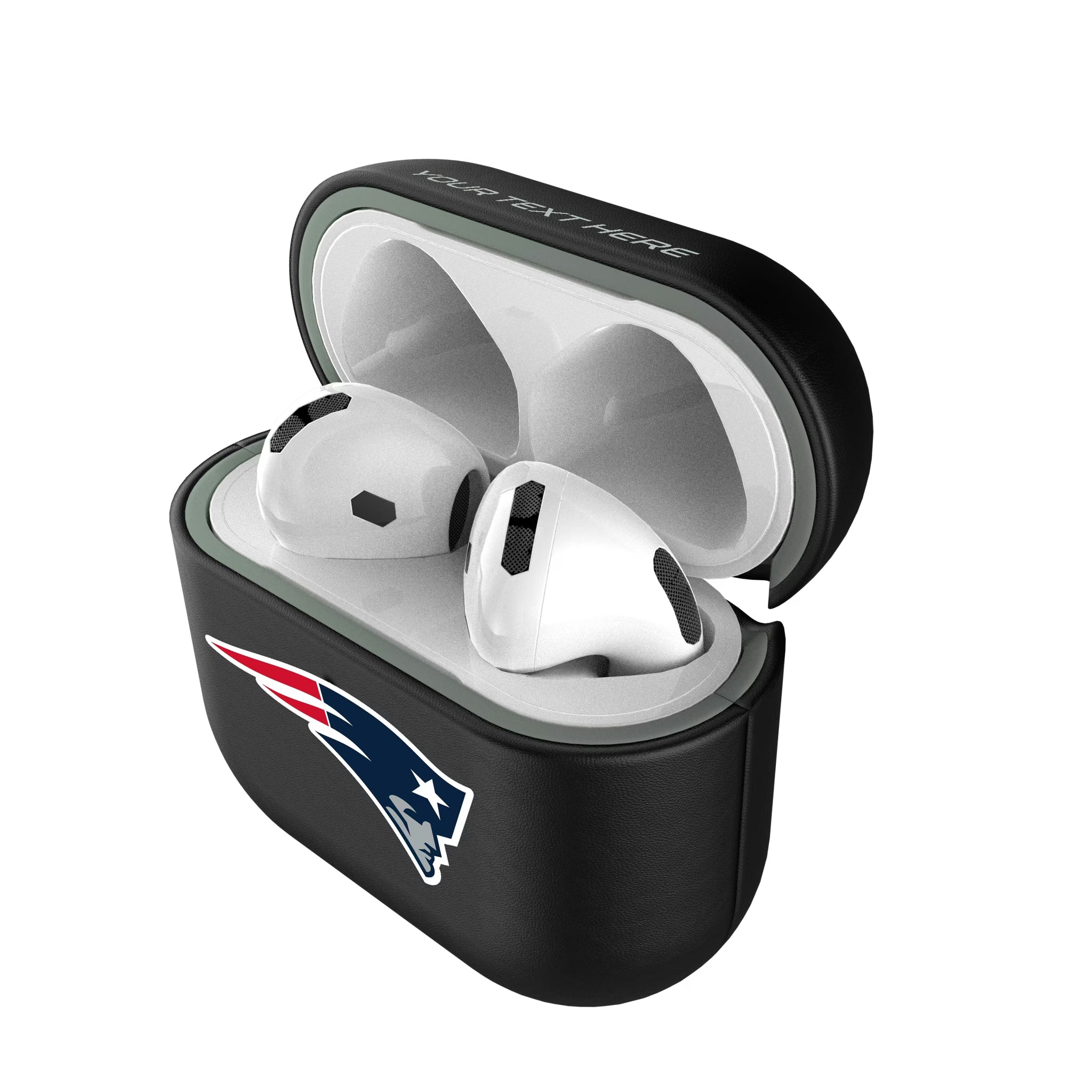 New England Patriots Personalized Insignia AirPods AirPod Case Cover#Device_AirPods 4