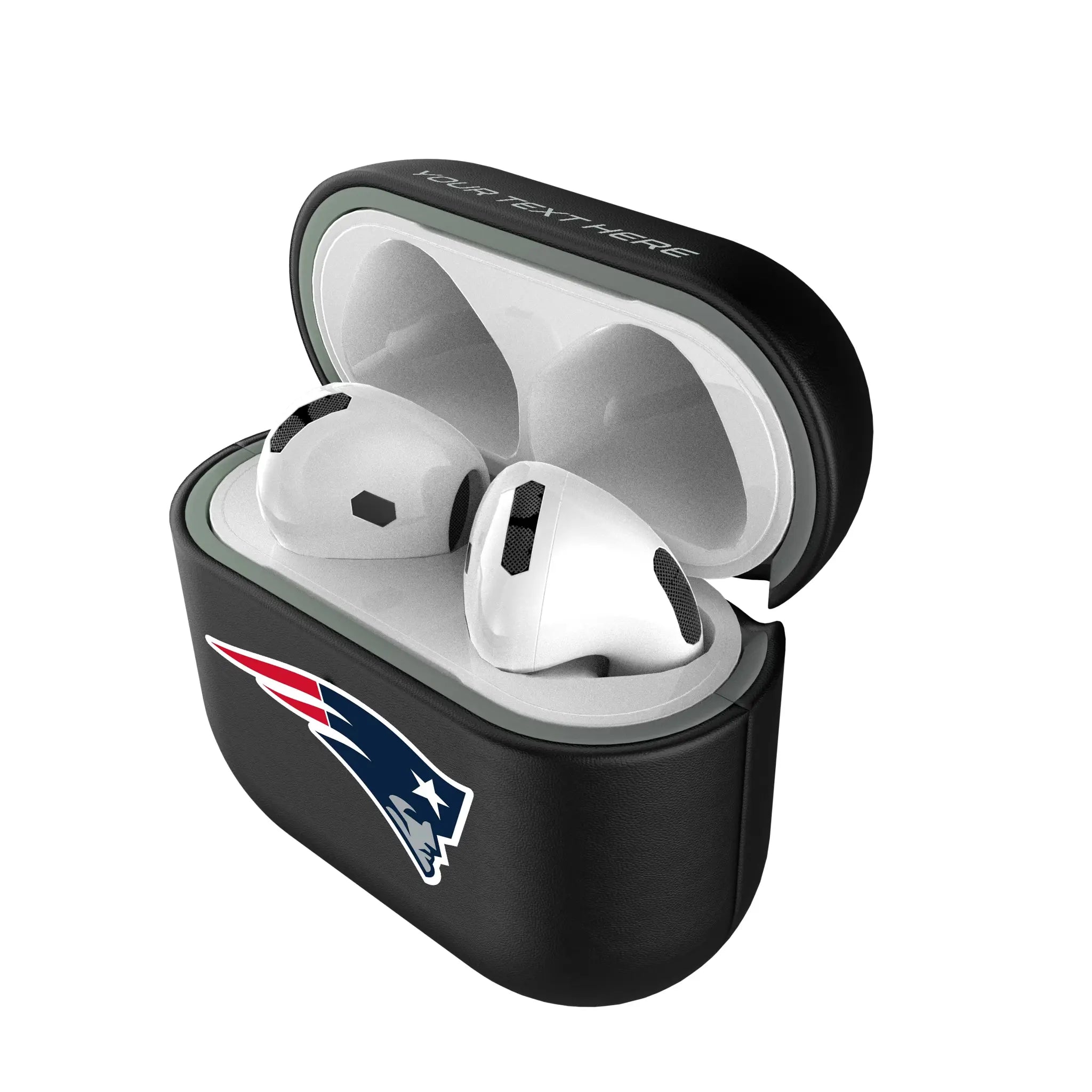 New England Patriots Personalized Insignia AirPods AirPod Case Cover#Device_AirPods 4
