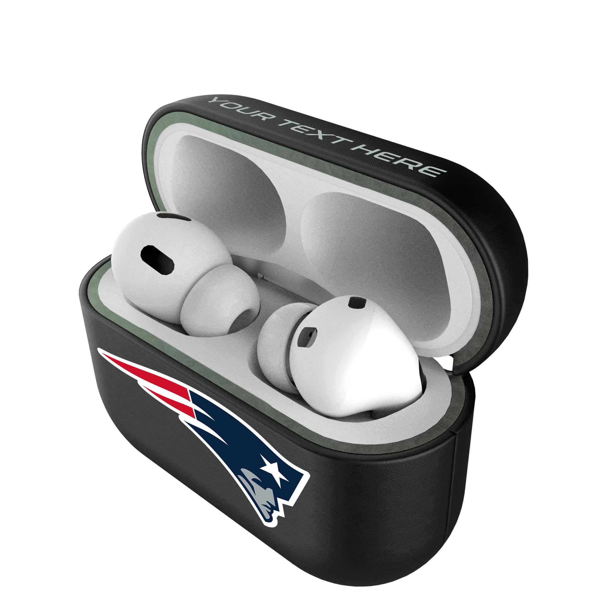 New England Patriots Personalized Insignia AirPods AirPod Case Cover#Device_AirPods Pro 1st Gen