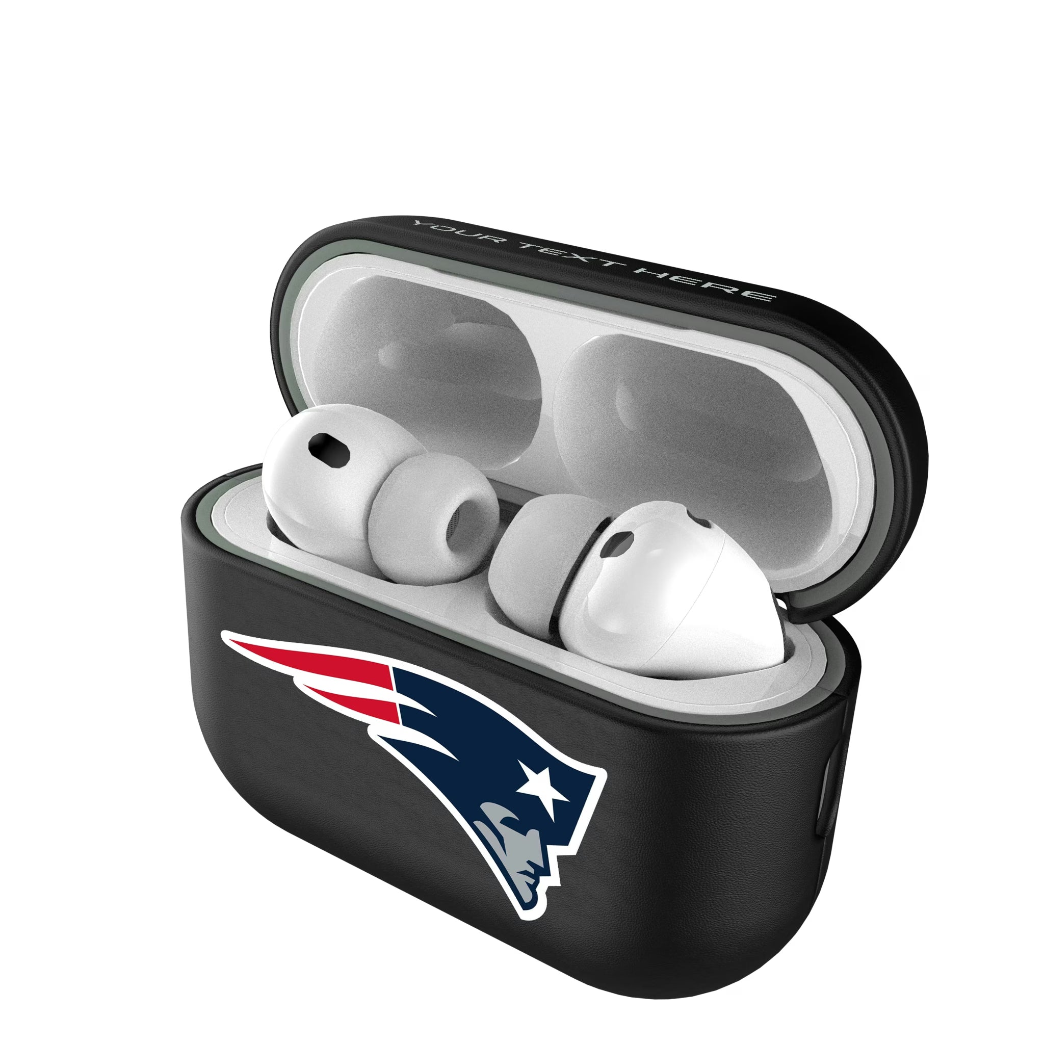 New England Patriots Personalized Insignia AirPods AirPod Case Cover#Device_AirPods Pro 3