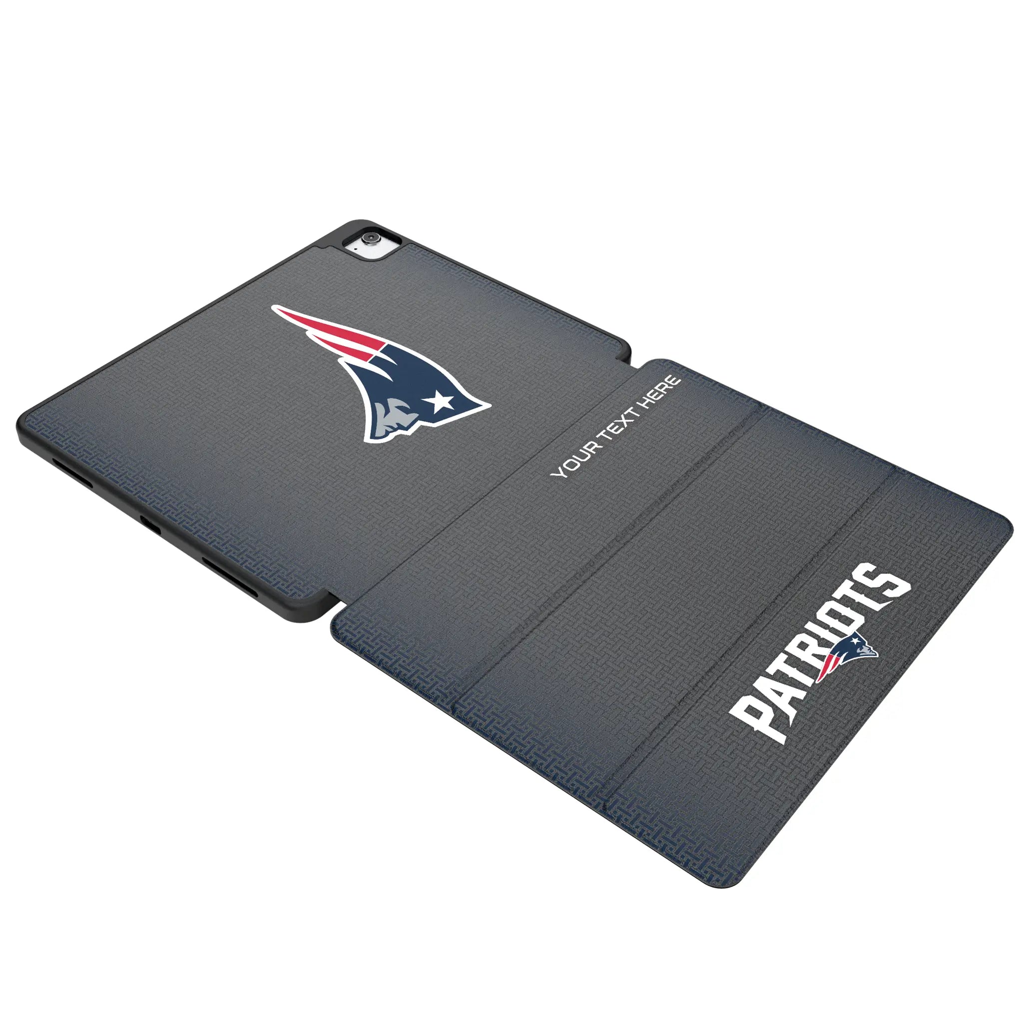 New England Patriots Personalized Linen iPad Tablet Case for Apple iPad