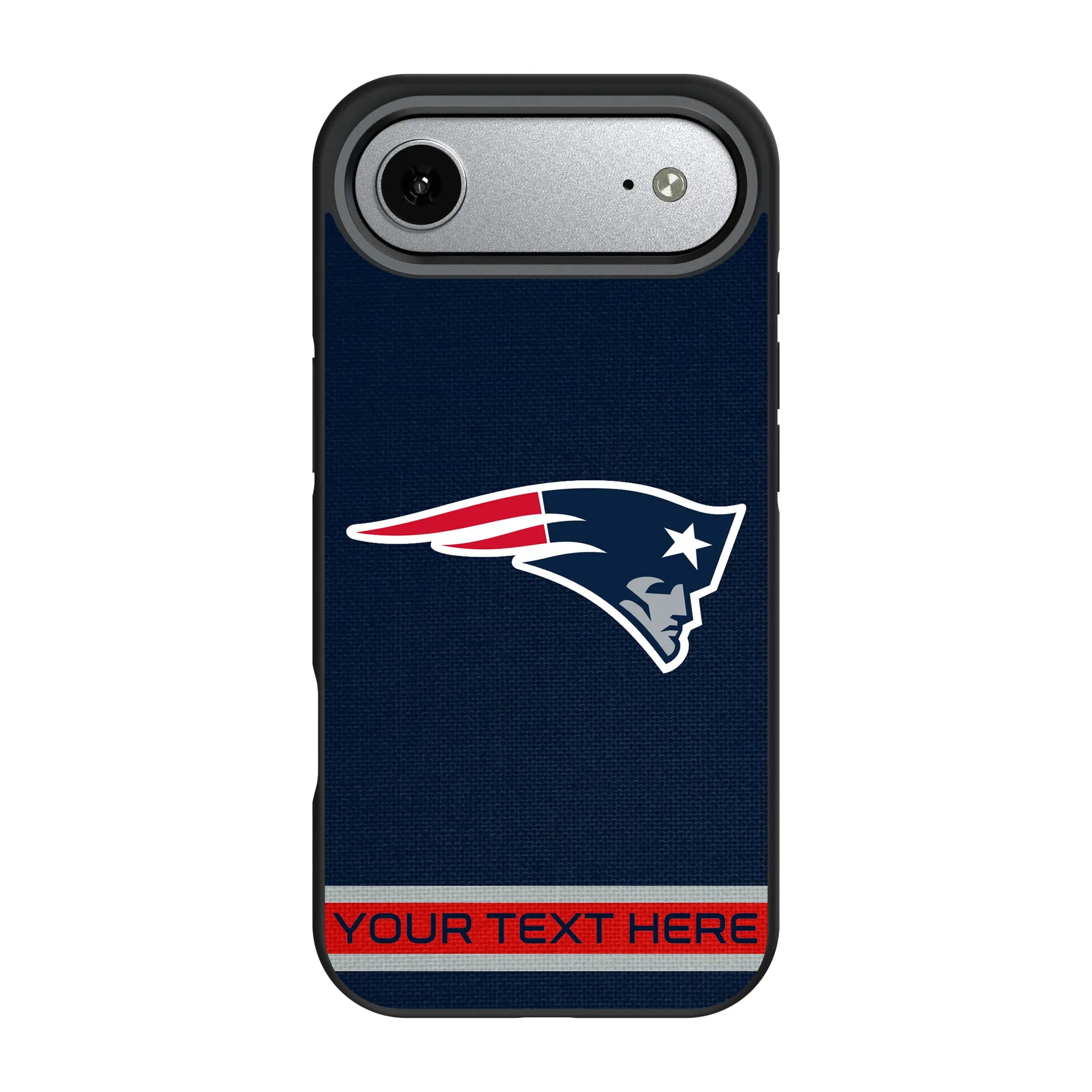 New England Patriots Personalized Stripe iPhone Bump Phone Case for Apple iPhone#Device_iPhone Air