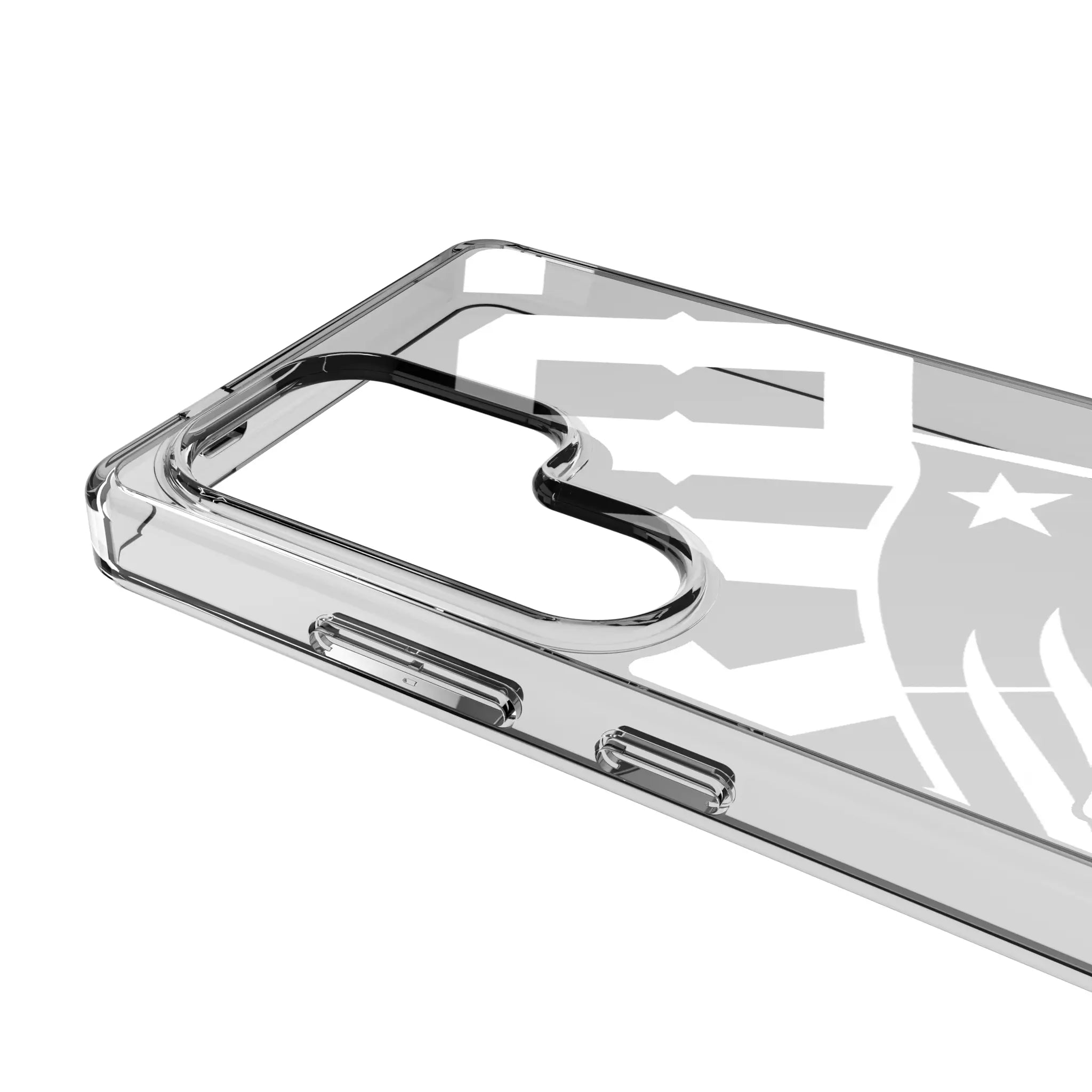 New England Patriots Personalized Tilt Galaxy Clear Phone Case for Samsung Galaxy - Detail#Device_Galaxy S25 Ultra