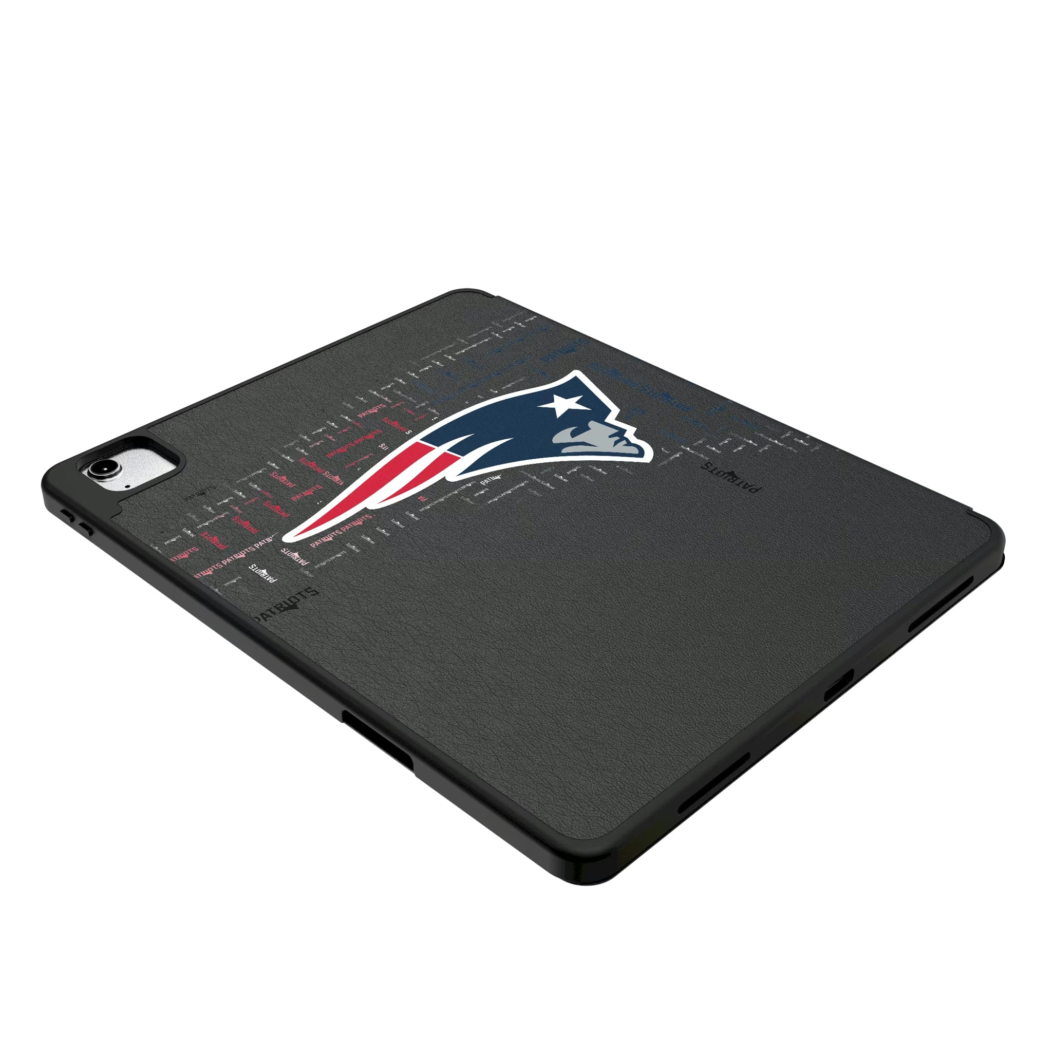 New England Patriots Quadtile iPad Tablet Case for Apple iPad - Isometric View