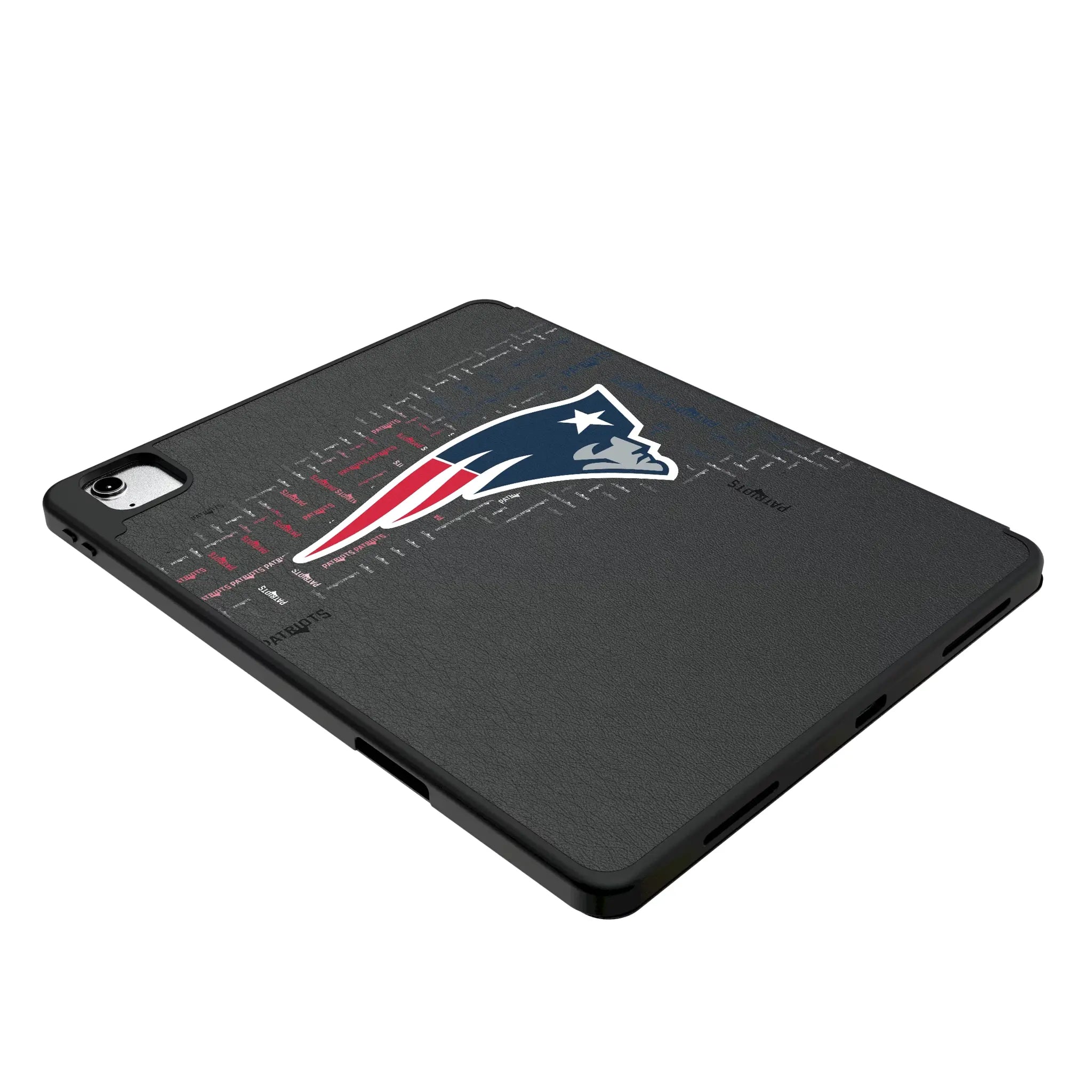New England Patriots Quadtile iPad Tablet Case for Apple iPad - Isometric View