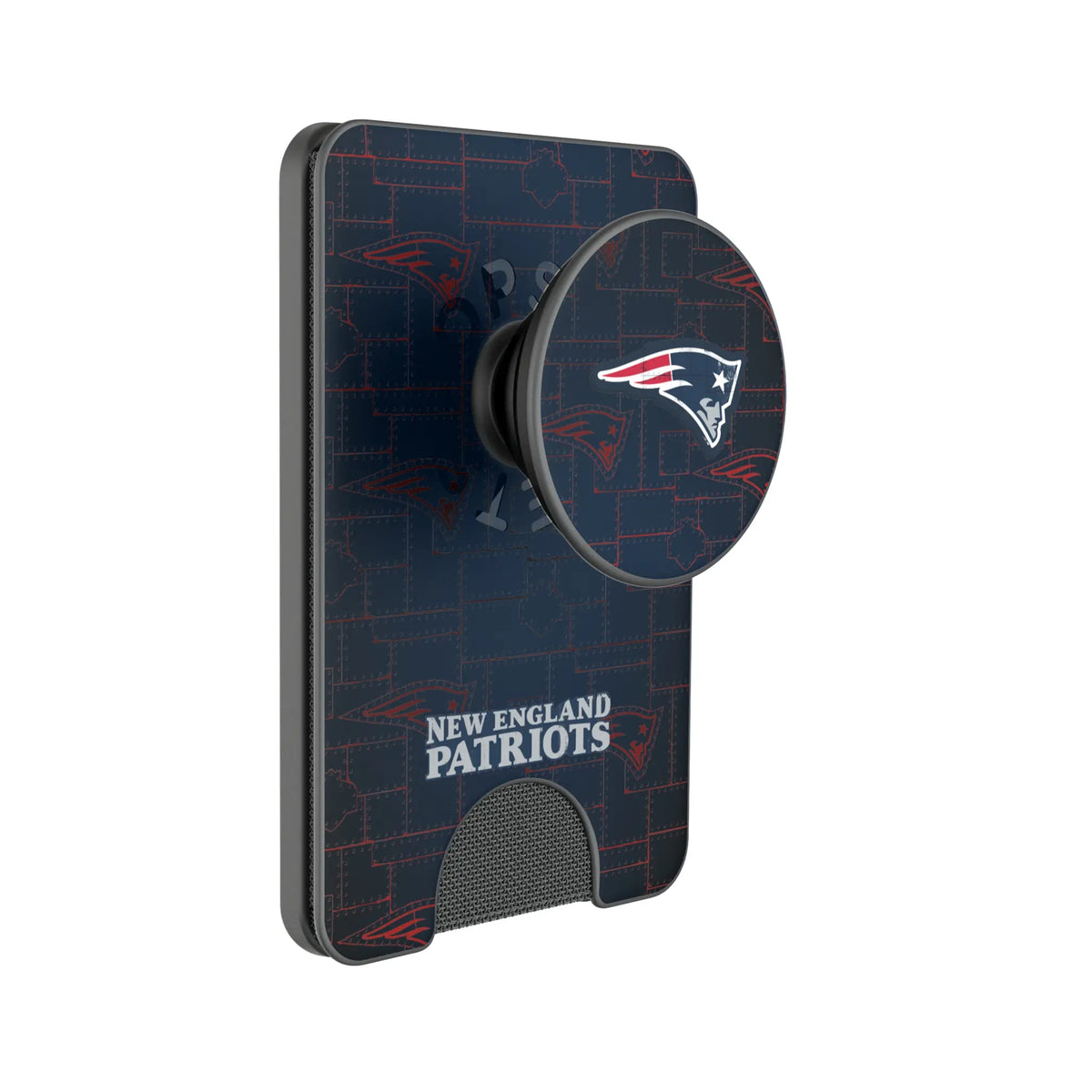New England Patriots Rivet Popsockets Wallet Magnetic