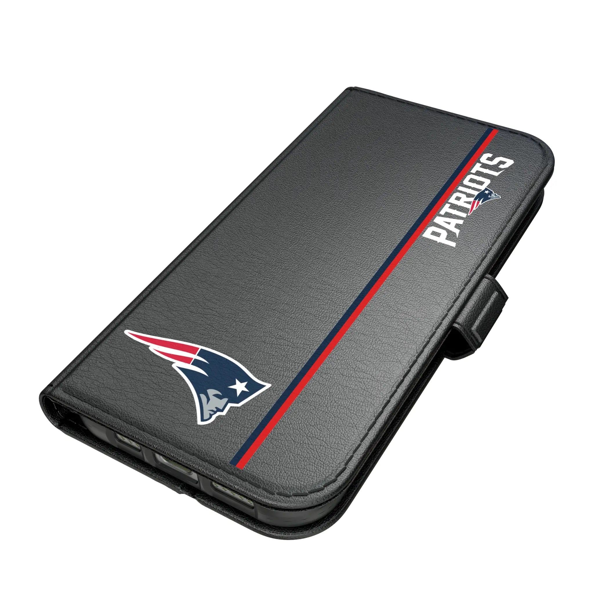 New England Patriots Sidebar iPhone Folio Phone Case for Apple iPhone#Device_iPhone 17