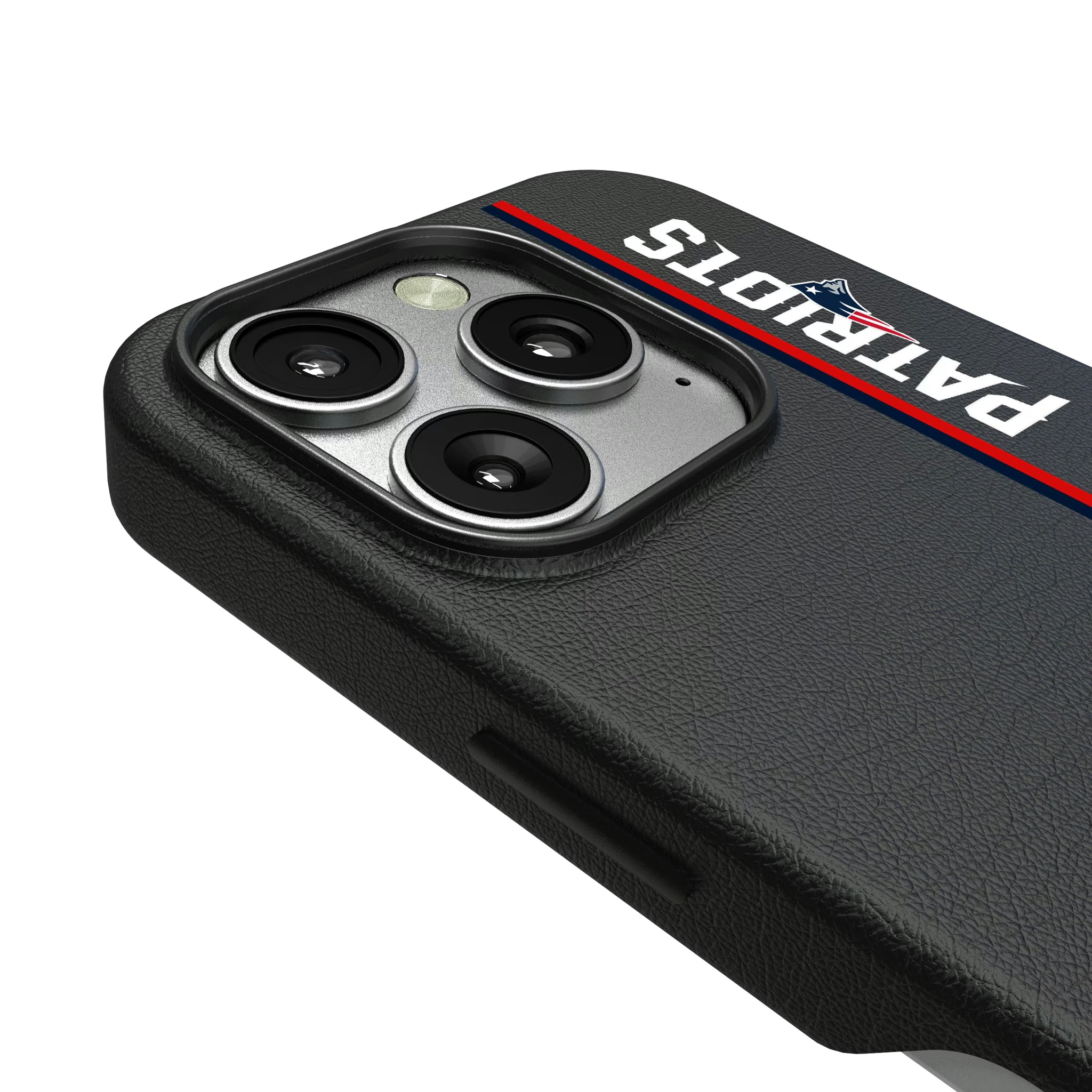 New England Patriots Sidebar iPhone MagSafe Compatible Phone Case for Apple iPhone - Detail
