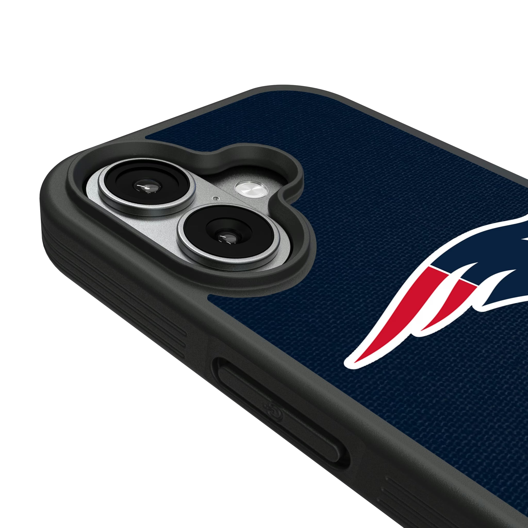 New England Patriots Stripe iPhone Bump Phone Case for Apple iPhone - Detail#Device_iPhone 17