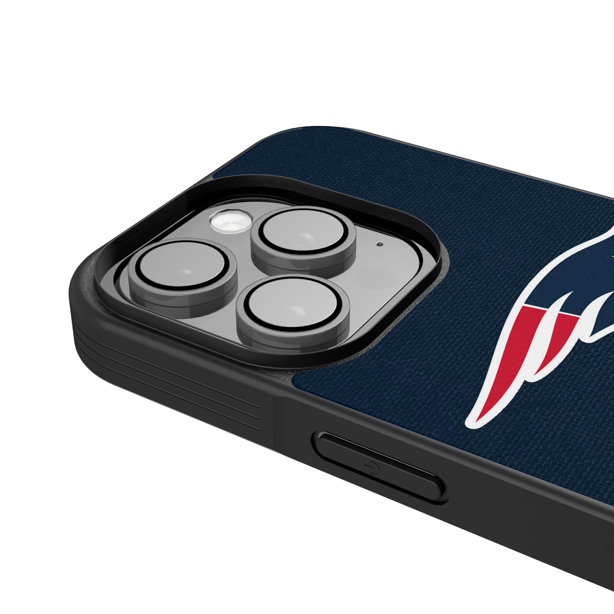 New England Patriots Stripe iPhone Bump Phone Case for Apple iPhone - Detail