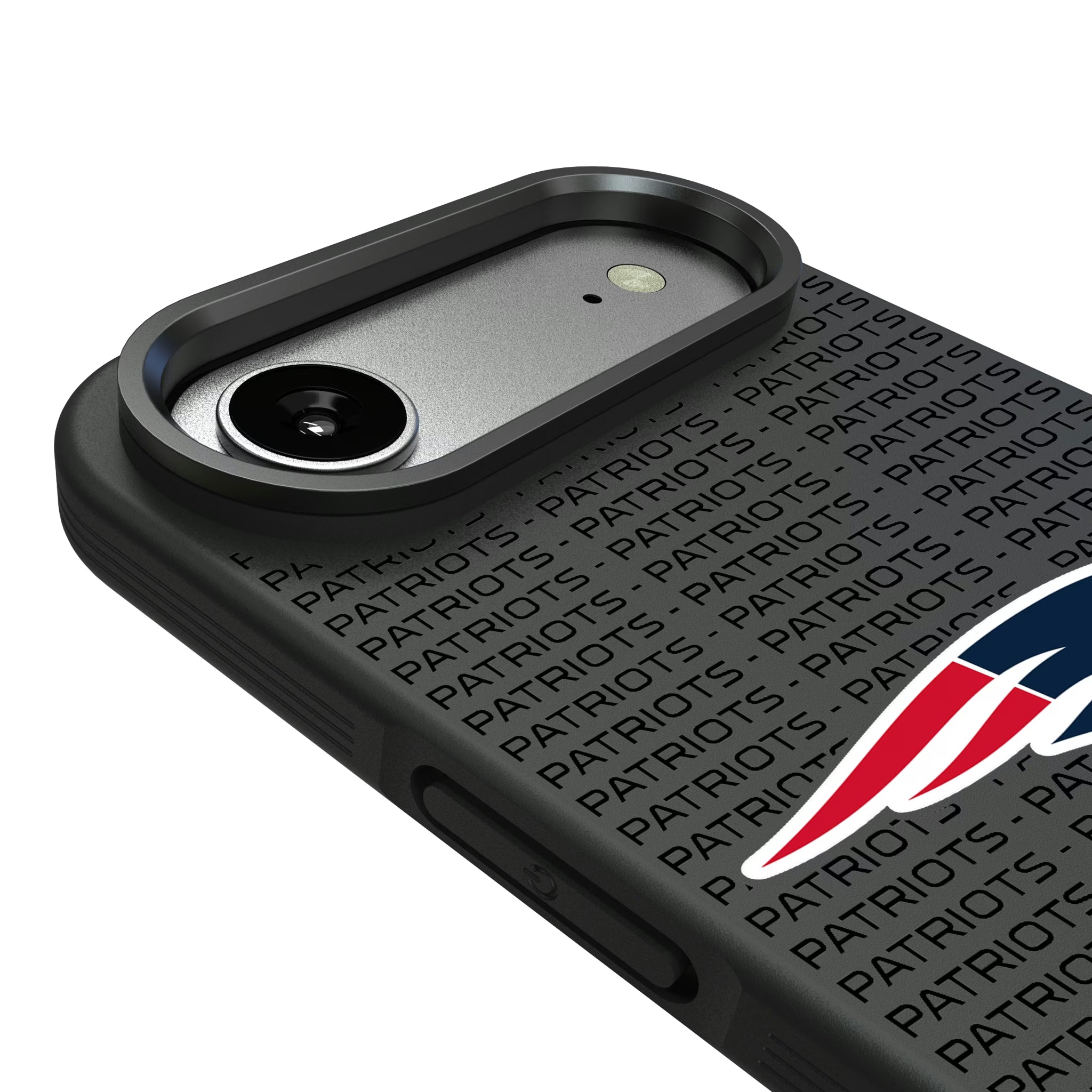 New England Patriots Text Backdrop iPhone Bump Phone Case for Apple iPhone - Detail#Device_iPhone Air