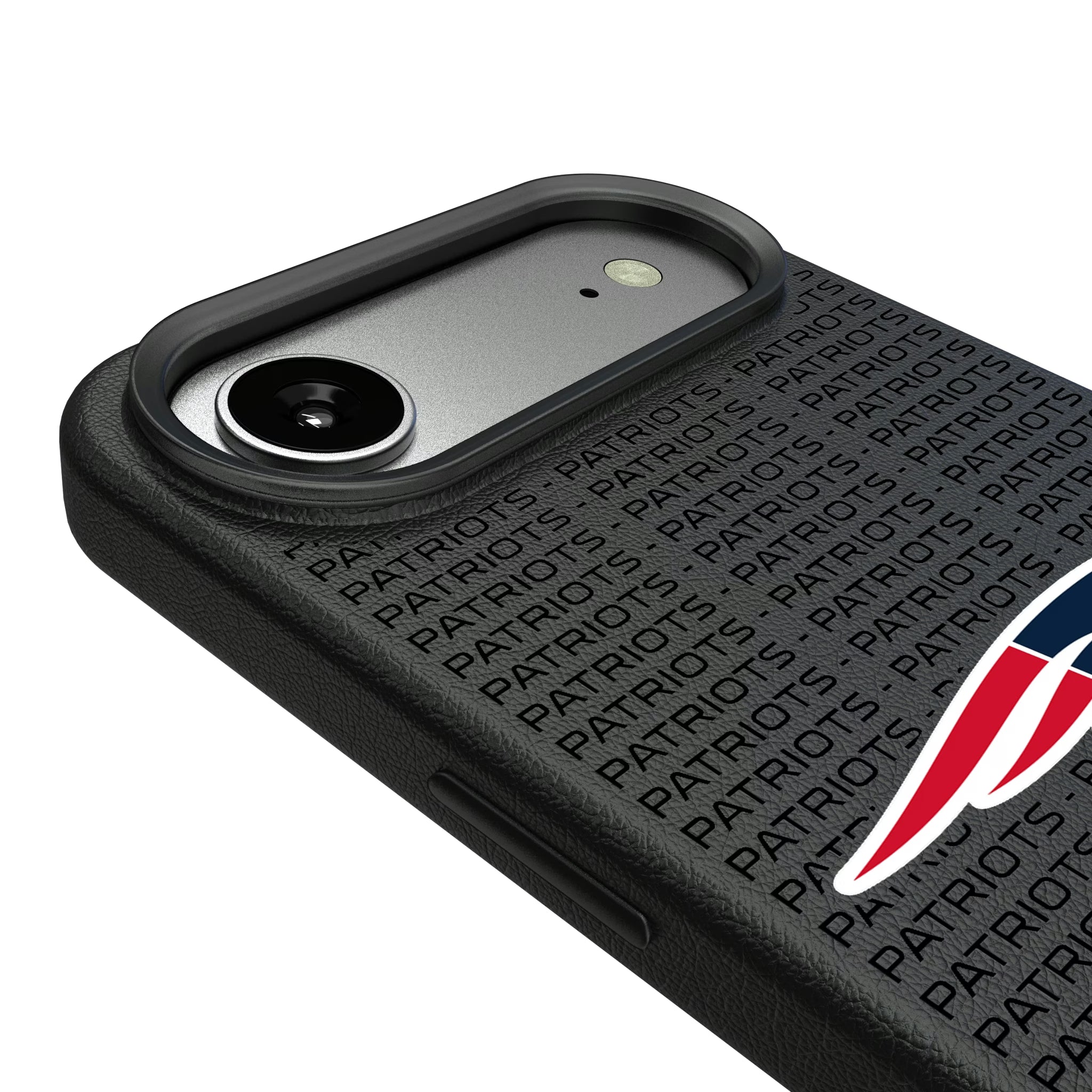 New England Patriots Text Backdrop iPhone MagSafe Compatible Phone Case for Apple iPhone - Detail#Device_iPhone Air