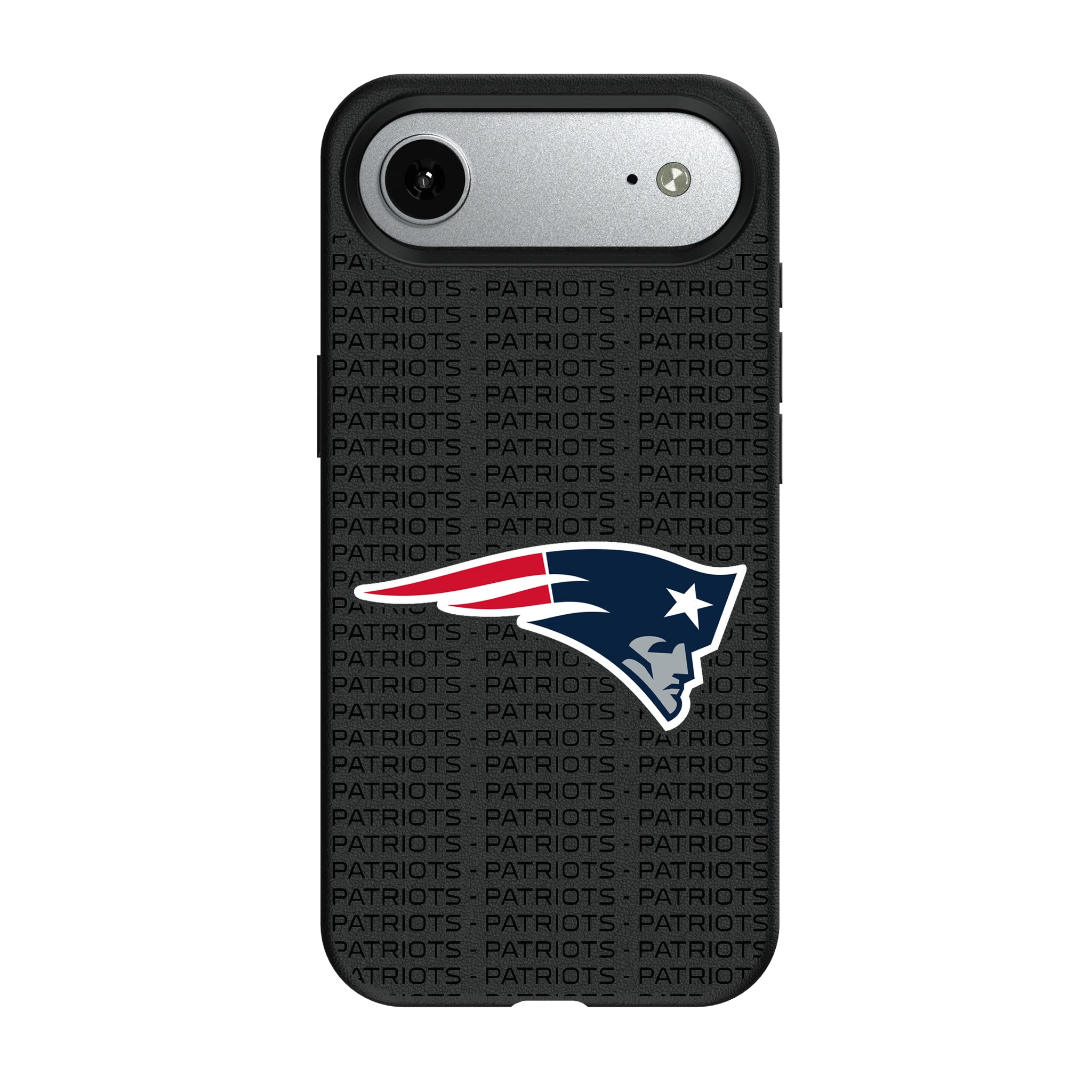 New England Patriots Text Backdrop iPhone MagSafe Compatible Phone Case for Apple iPhone#Device_iPhone Air
