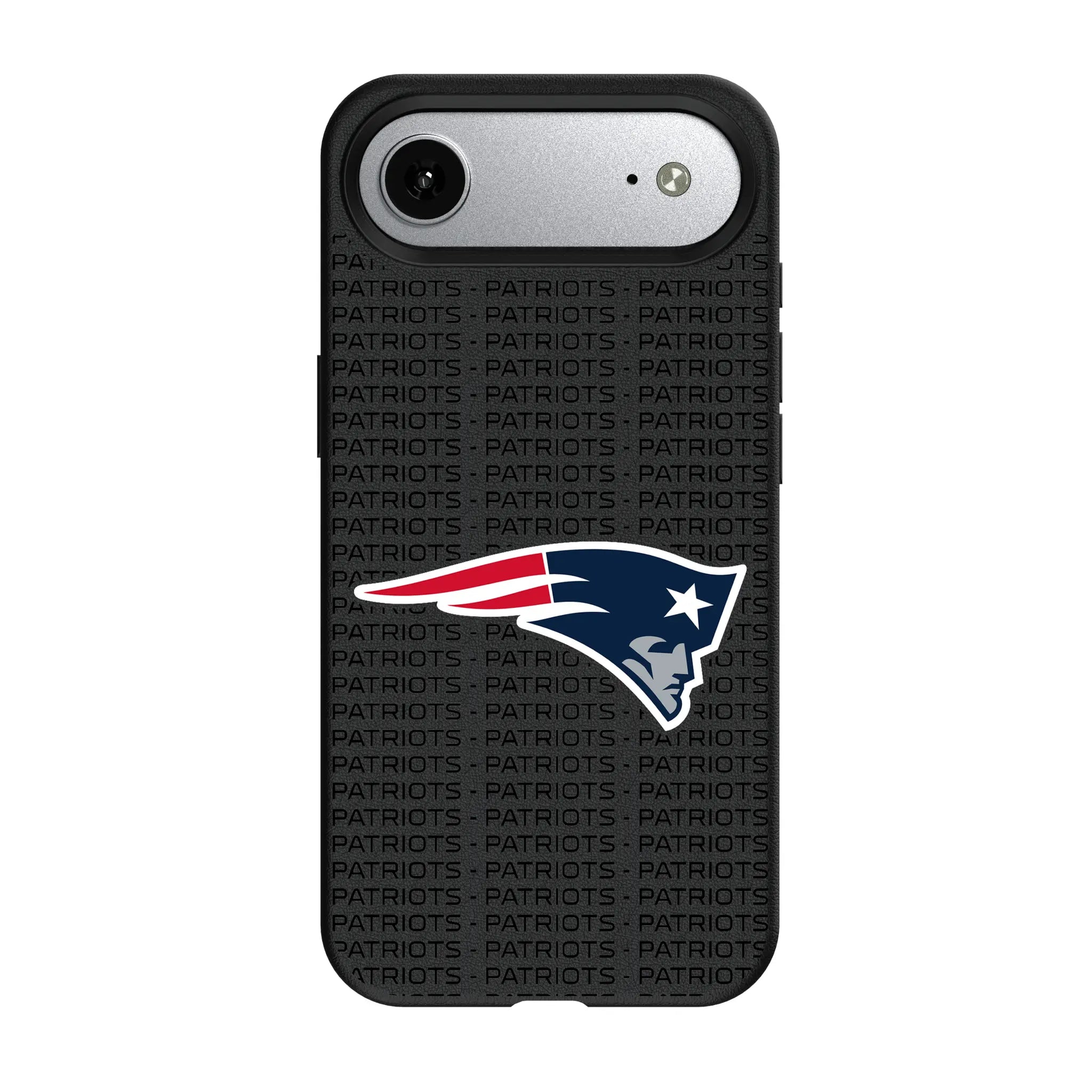 New England Patriots Text Backdrop iPhone MagSafe Compatible Phone Case for Apple iPhone#Device_iPhone Air