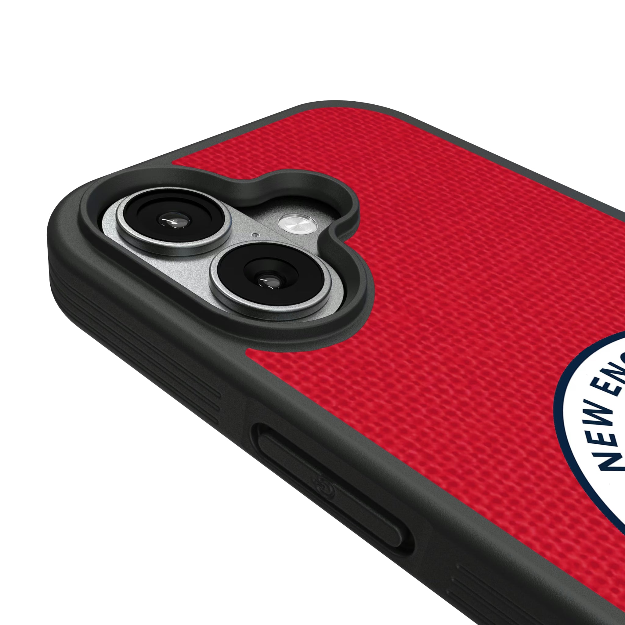 New England Revolution Diagonal Stripe iPhone Bump Phone Case for Apple iPhone - Detail#Device_iPhone 17