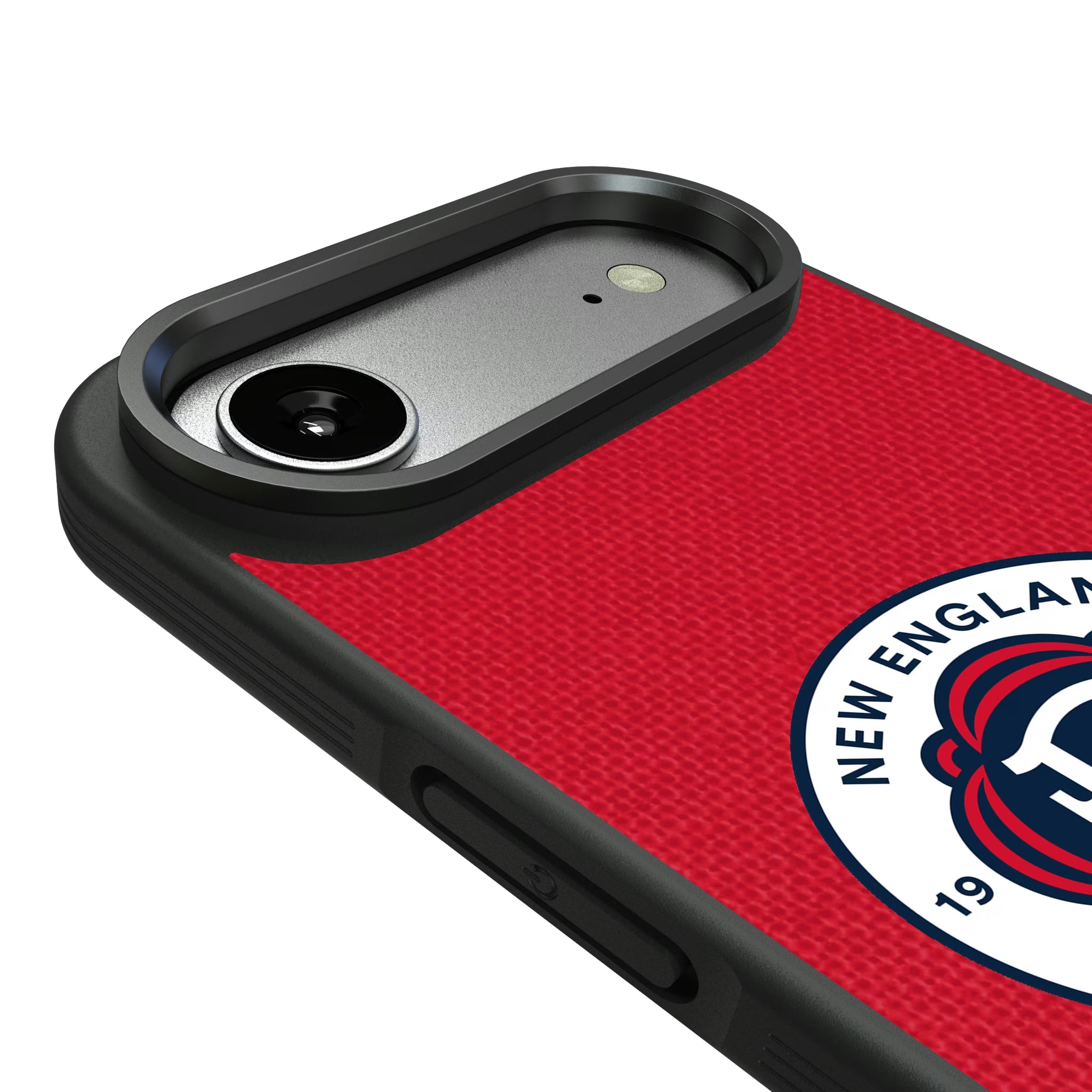 New England Revolution Diagonal Stripe iPhone Bump Phone Case for Apple iPhone - Detail#Device_iPhone Air