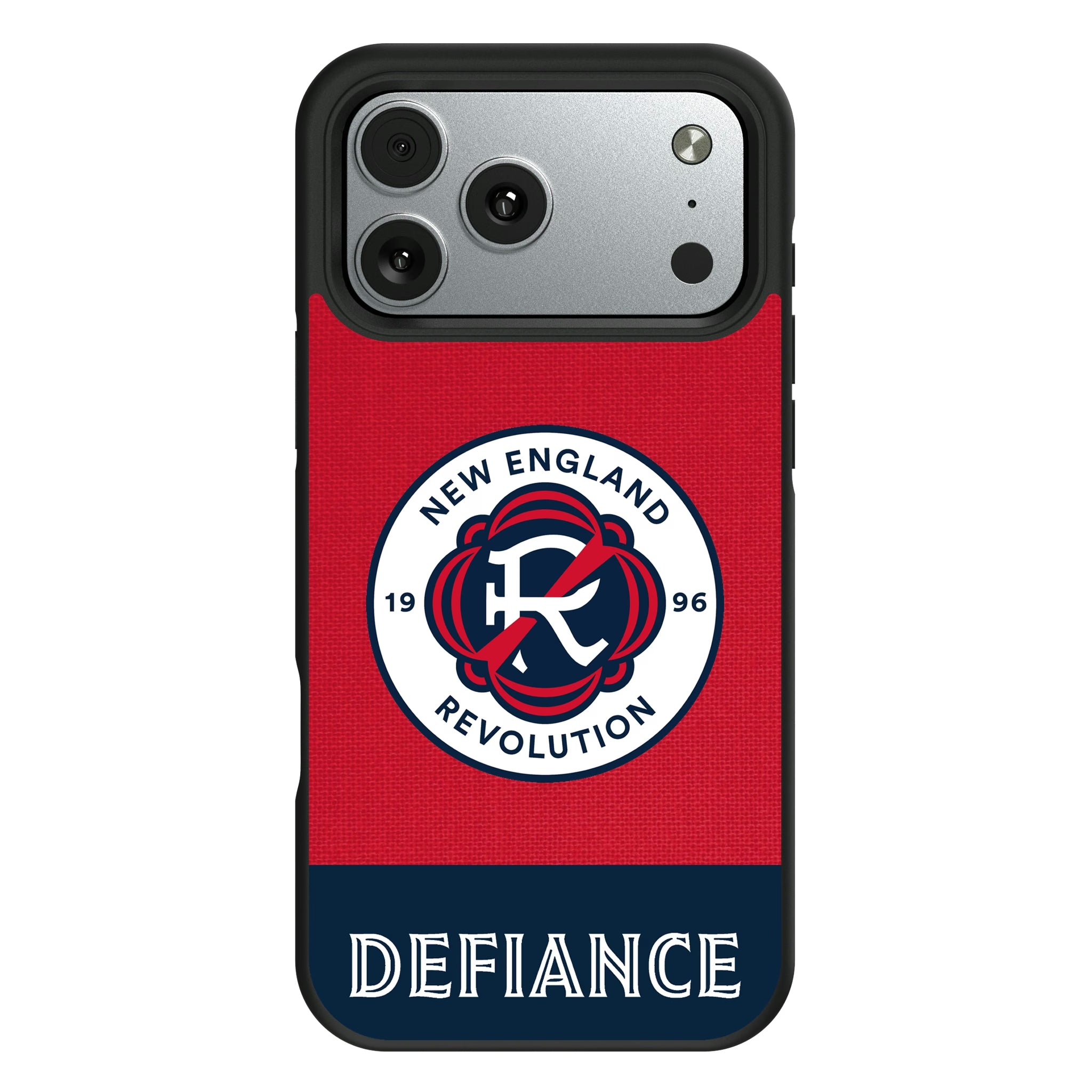 New England Revolution Endzone Solid iPhone Bump Phone Case for Apple iPhone#Device_iPhone 17 Pro Max