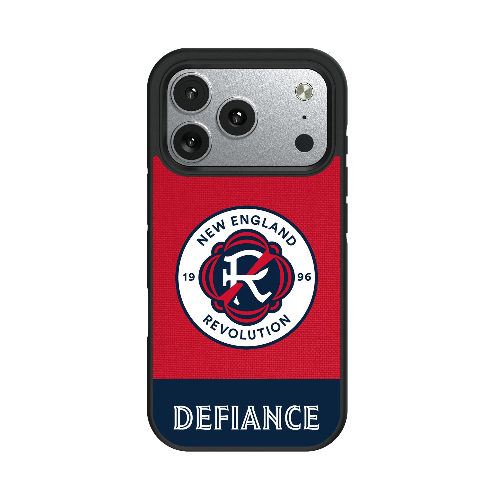 New England Revolution Endzone Solid iPhone Bump Phone Case for Apple iPhone#Device_iPhone 17 Pro