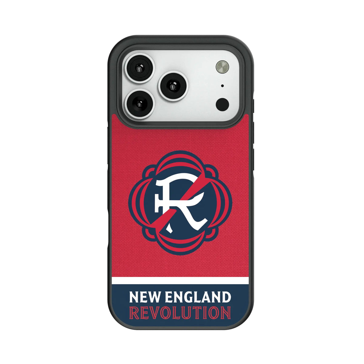 New England Revolution Endzone Solid Bump Phone Case for Apple iPhone