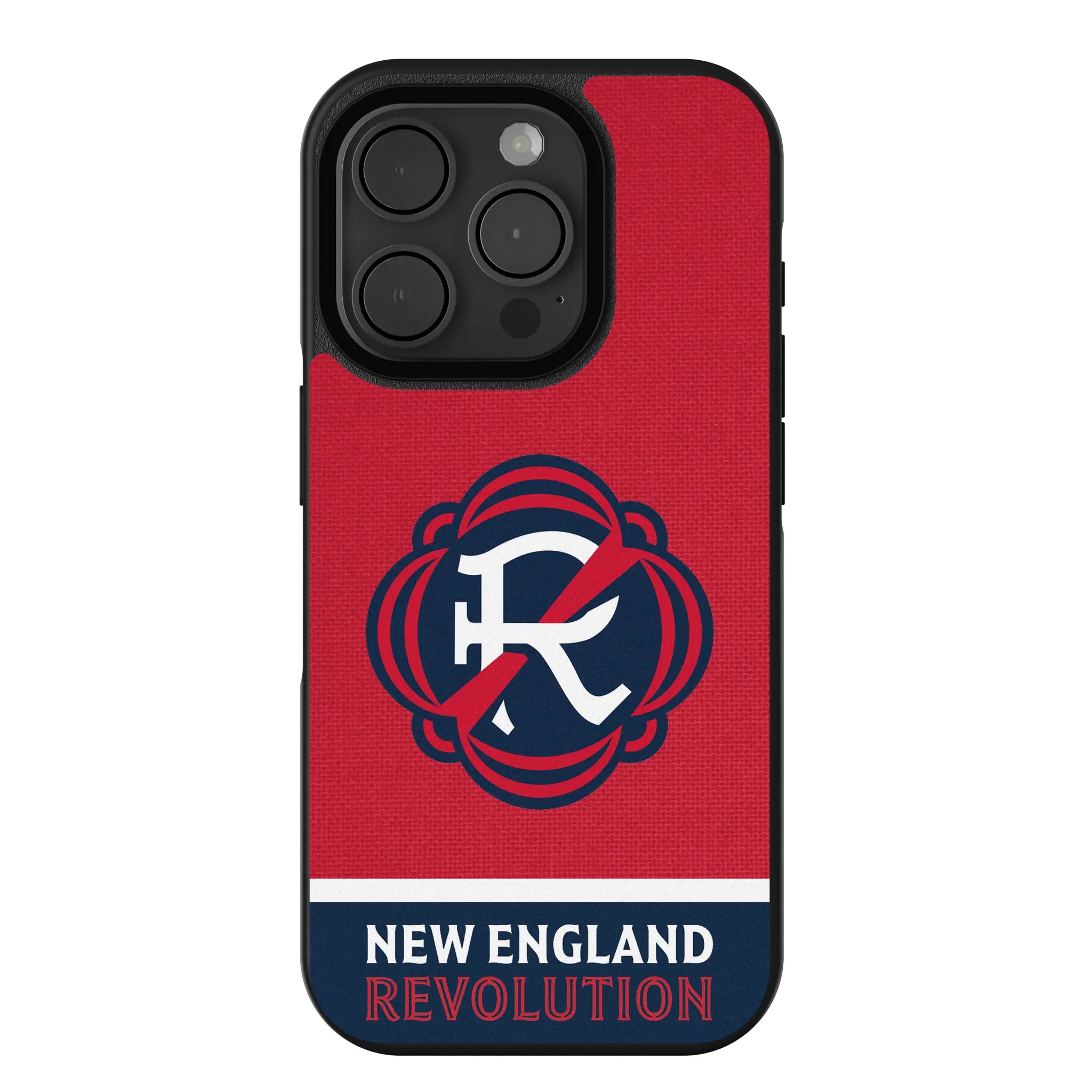 New England Revolution Endzone Solid iPhone Bump Phone Case for Apple iPhone