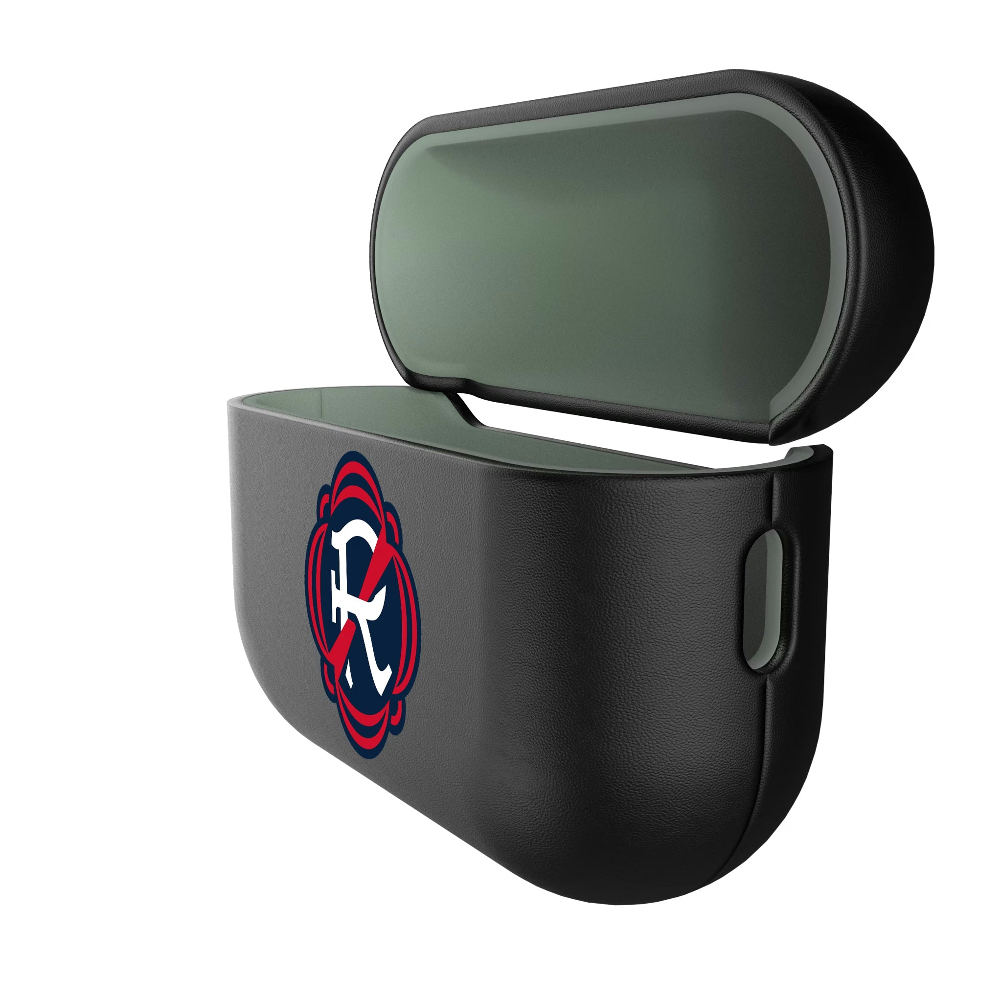 New England Revolution Insignia AirPods AirPod Case Cover - Isometric View#Device_AirPods Pro 3