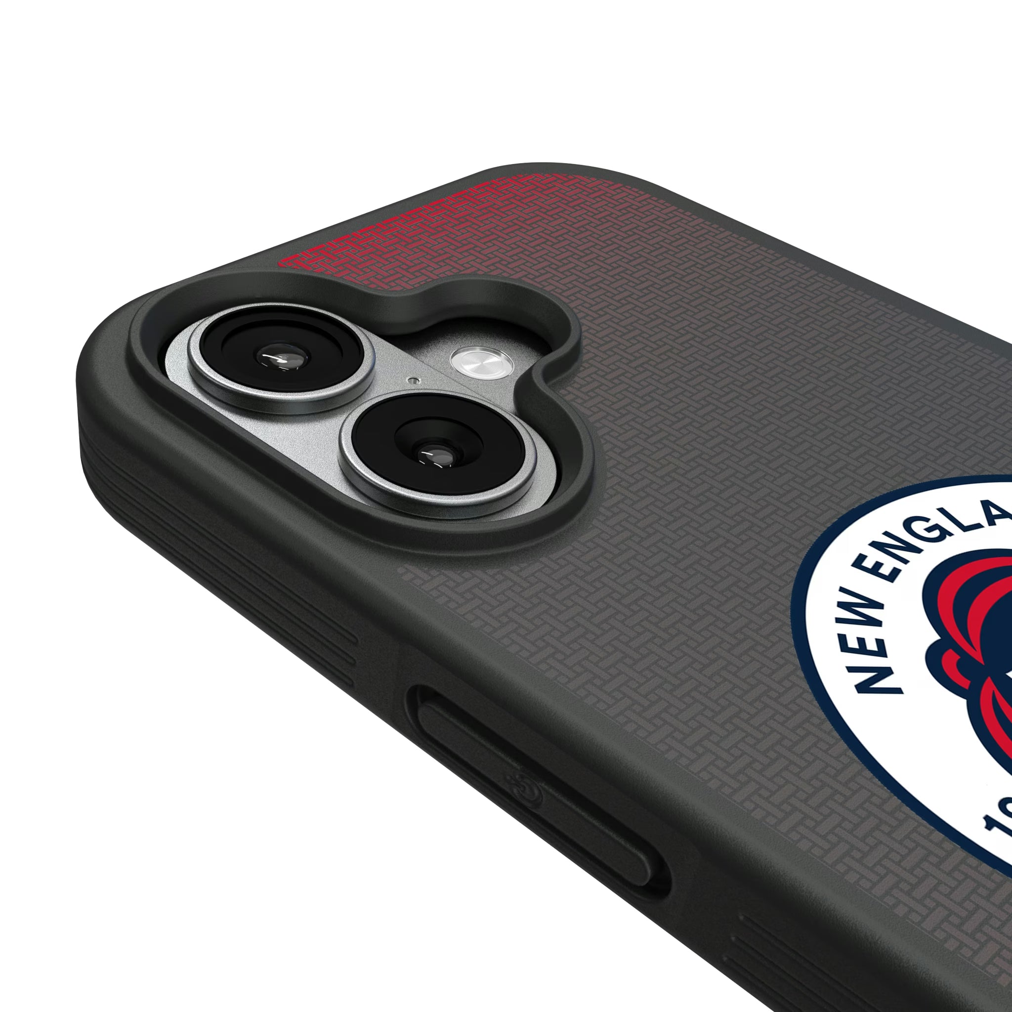 New England Revolution Linen iPhone Bump Phone Case for Apple iPhone - Detail#Device_iPhone 17