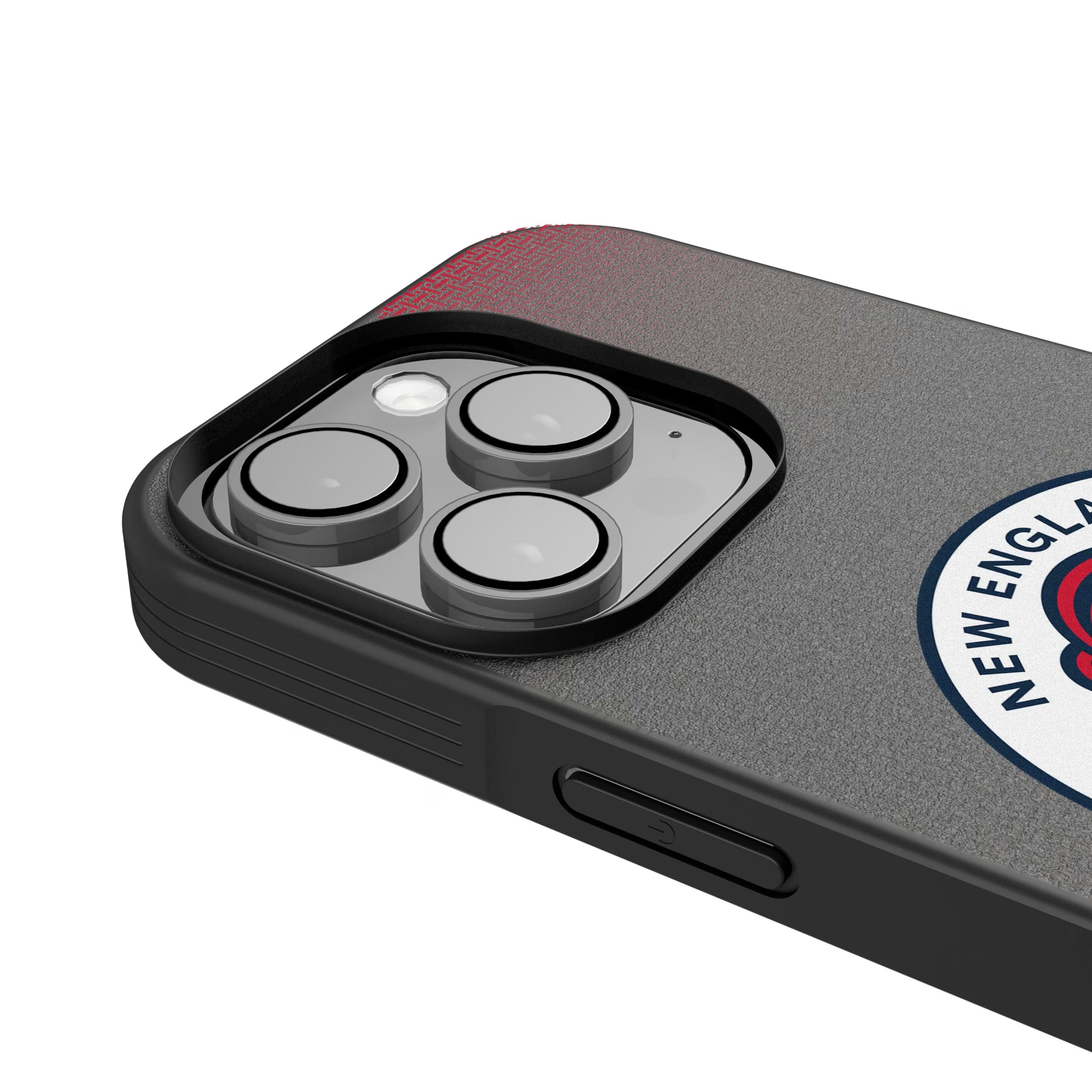 New England Revolution Linen iPhone Bump Phone Case for Apple iPhone - Detail