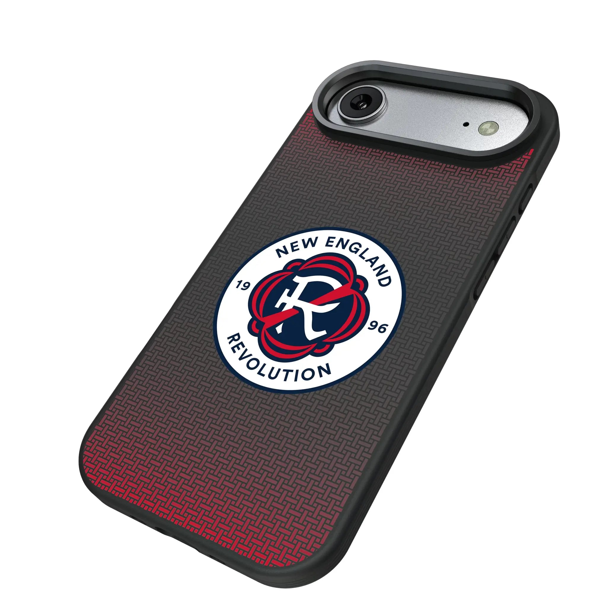 New England Revolution Linen iPhone Bump Phone Case for Apple iPhone - Isometric View#Device_iPhone Air