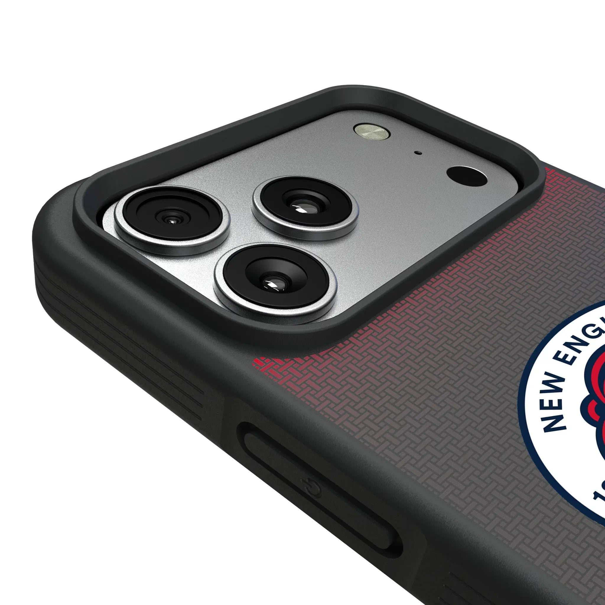New England Revolution Linen iPhone Bump Phone Case for Apple iPhone - Detail#Device_iPhone 17 Pro Max