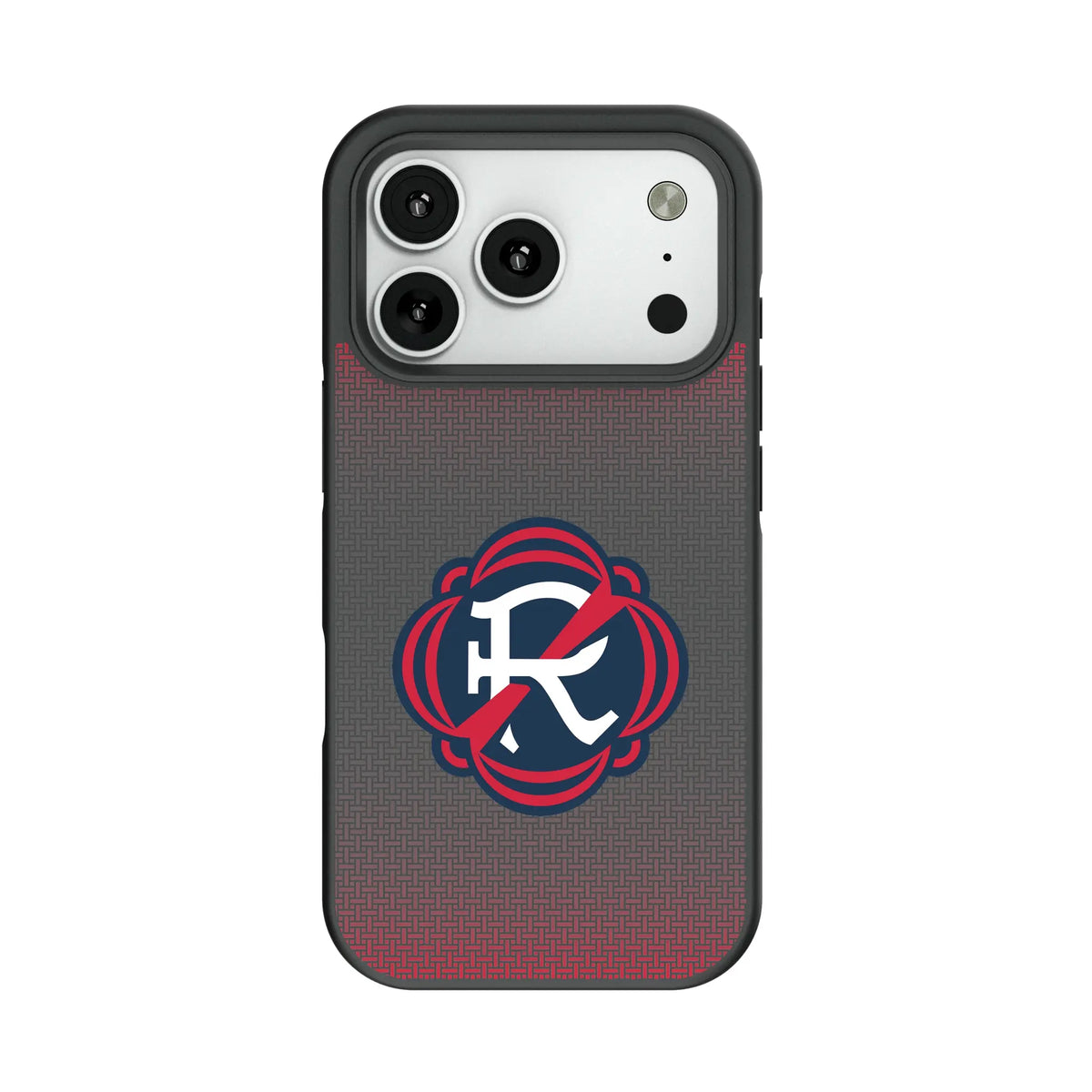 New England Revolution Linen Bump Phone Case for Apple iPhone