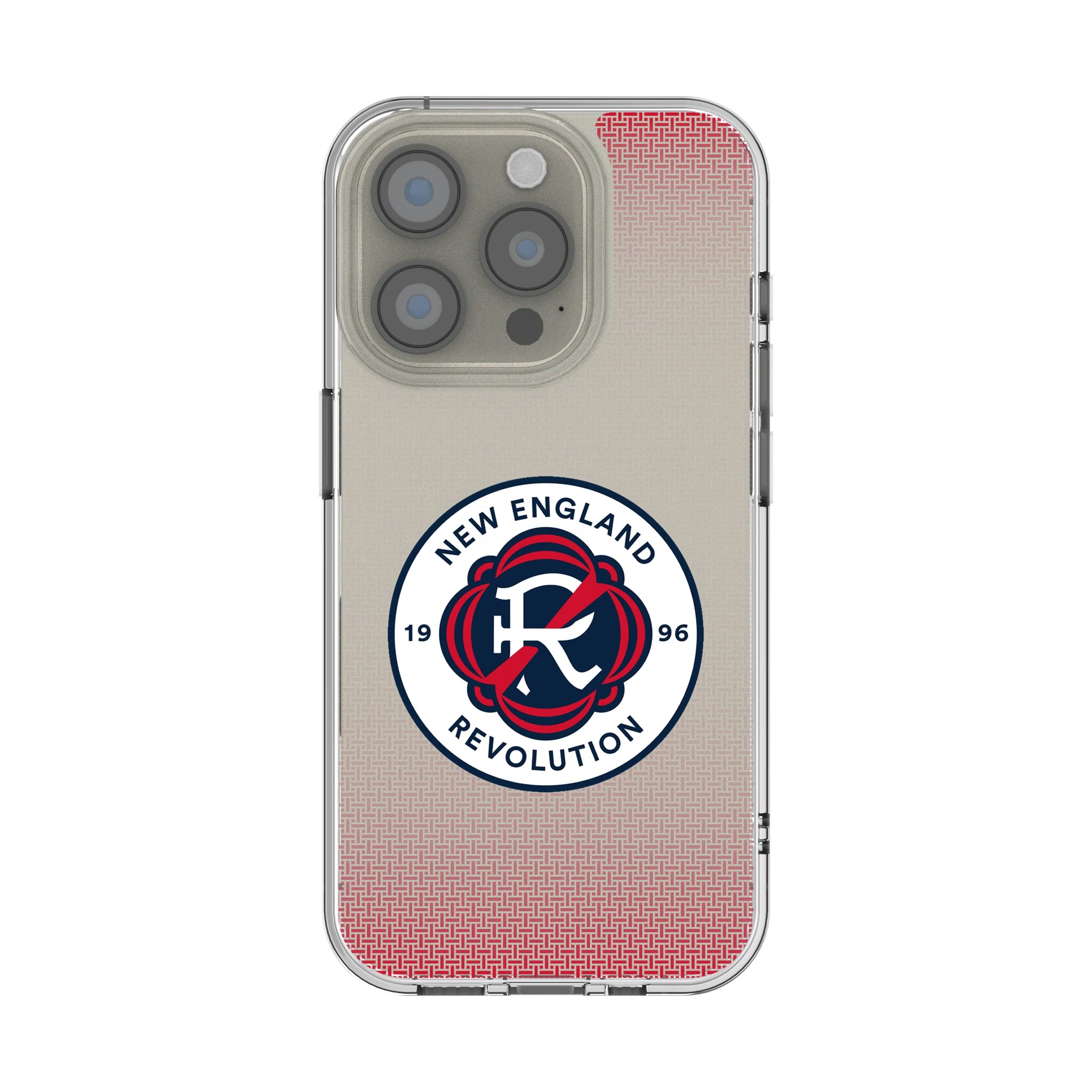 New England Revolution Linen iPhone Clear Phone Case for Apple iPhone