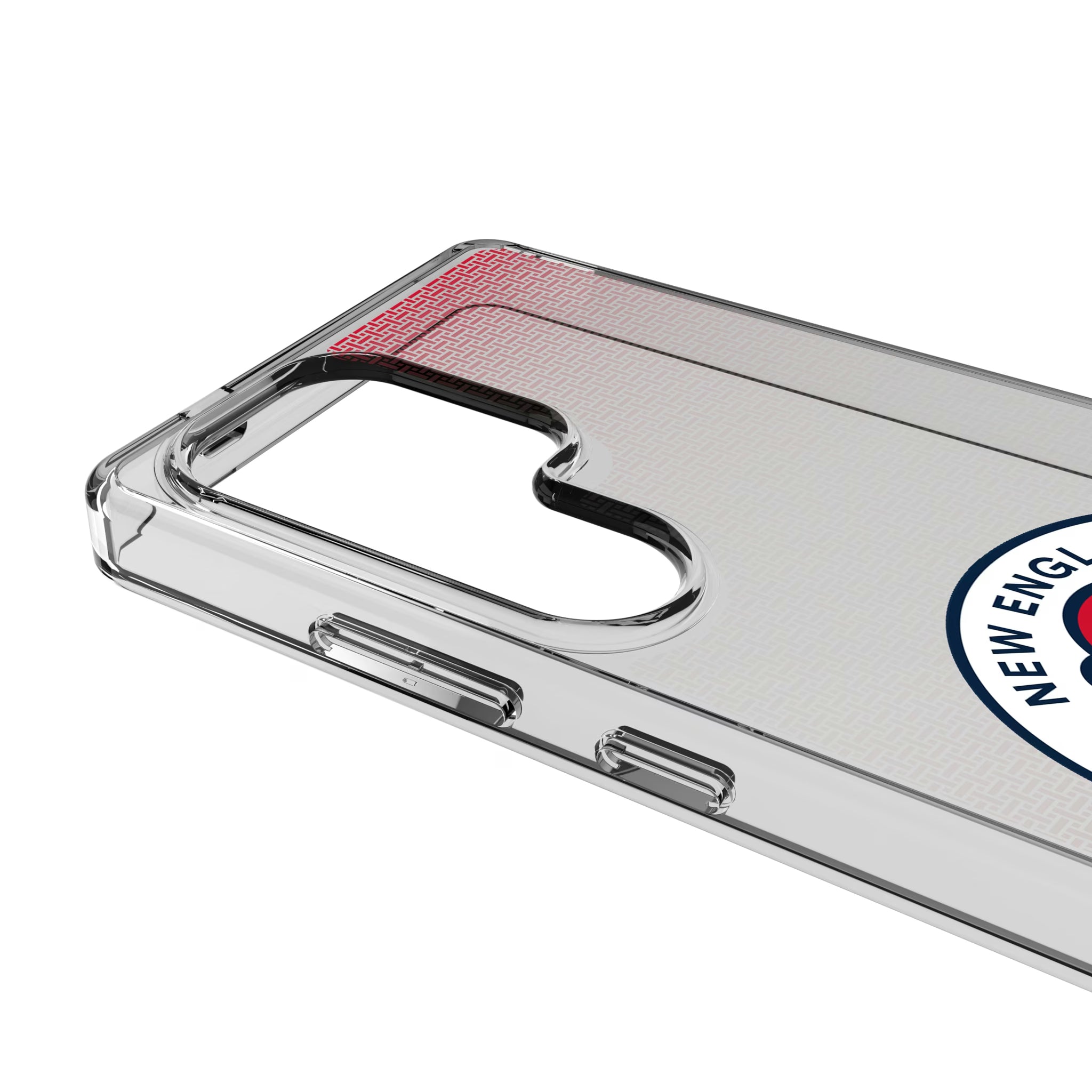 New England Revolution Linen Galaxy Clear Phone Case for Samsung Galaxy - Detail