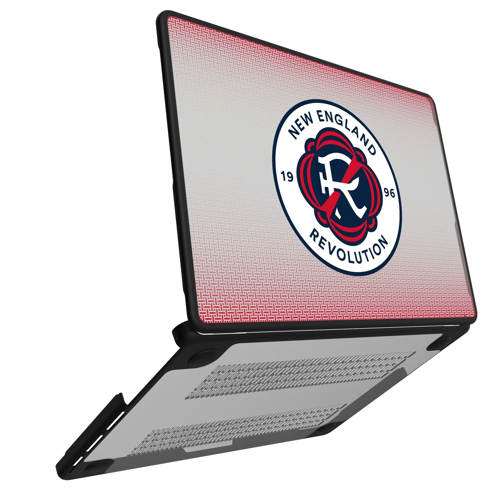 New England Revolution Linen MacBook Laptop Case for Apple MacBook#Device_MacBook Pro (14-inch, 2021) / MacBook Pro (14-inch, 2023) / MacBook Pro (14-inch, 2024)