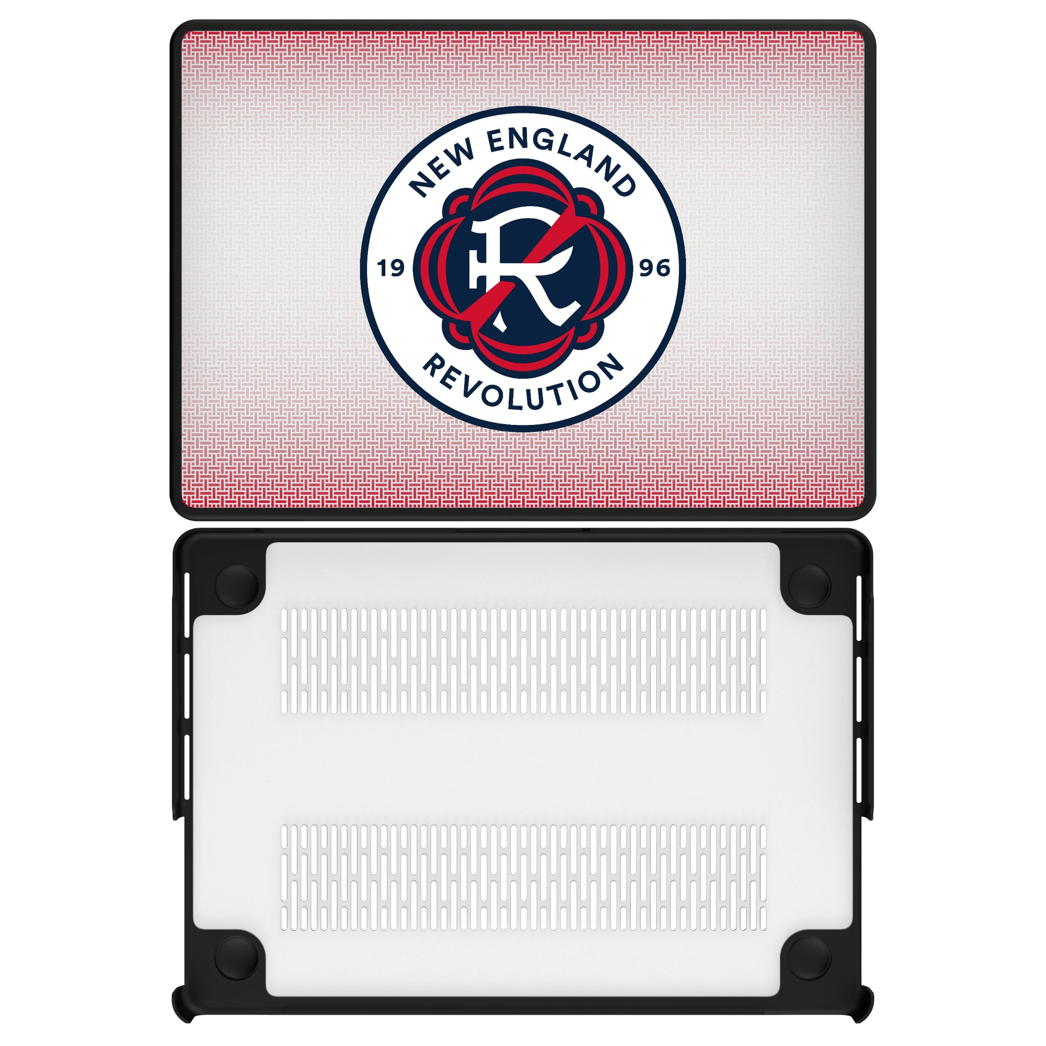 New England Revolution Linen MacBook Laptop Case for Apple MacBook#Device_MacBook Pro (14-inch, 2021) / MacBook Pro (14-inch, 2023) / MacBook Pro (14-inch, 2024)