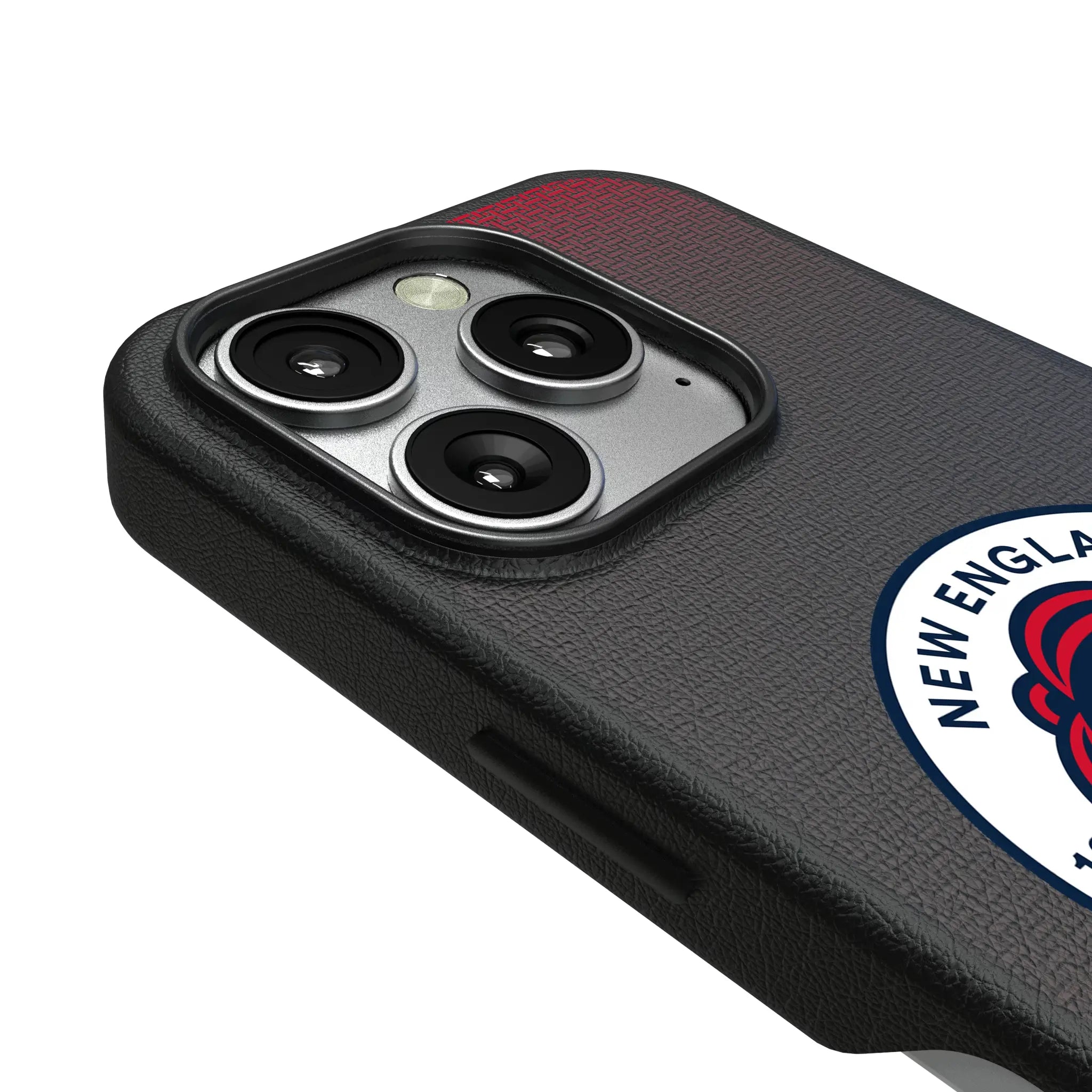 New England Revolution Linen iPhone MagSafe Compatible Phone Case for Apple iPhone - Detail
