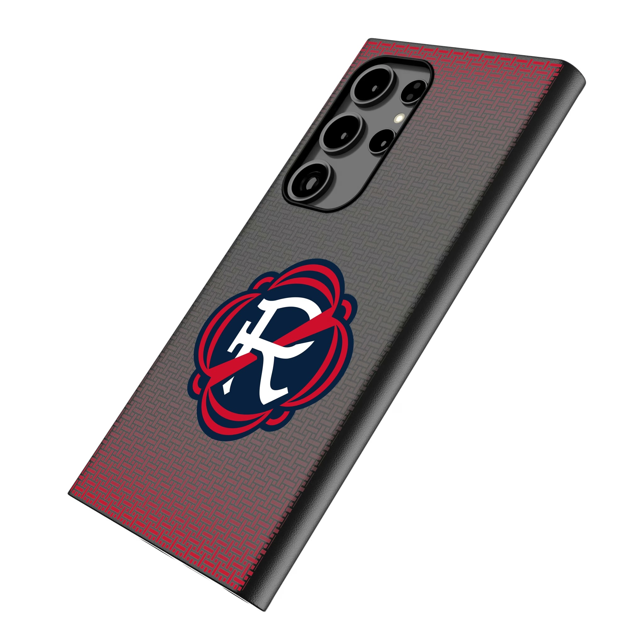 New England Revolution Linen Galaxy MagSafe Compatible Phone Case for Samsung Galaxy - Isometric View