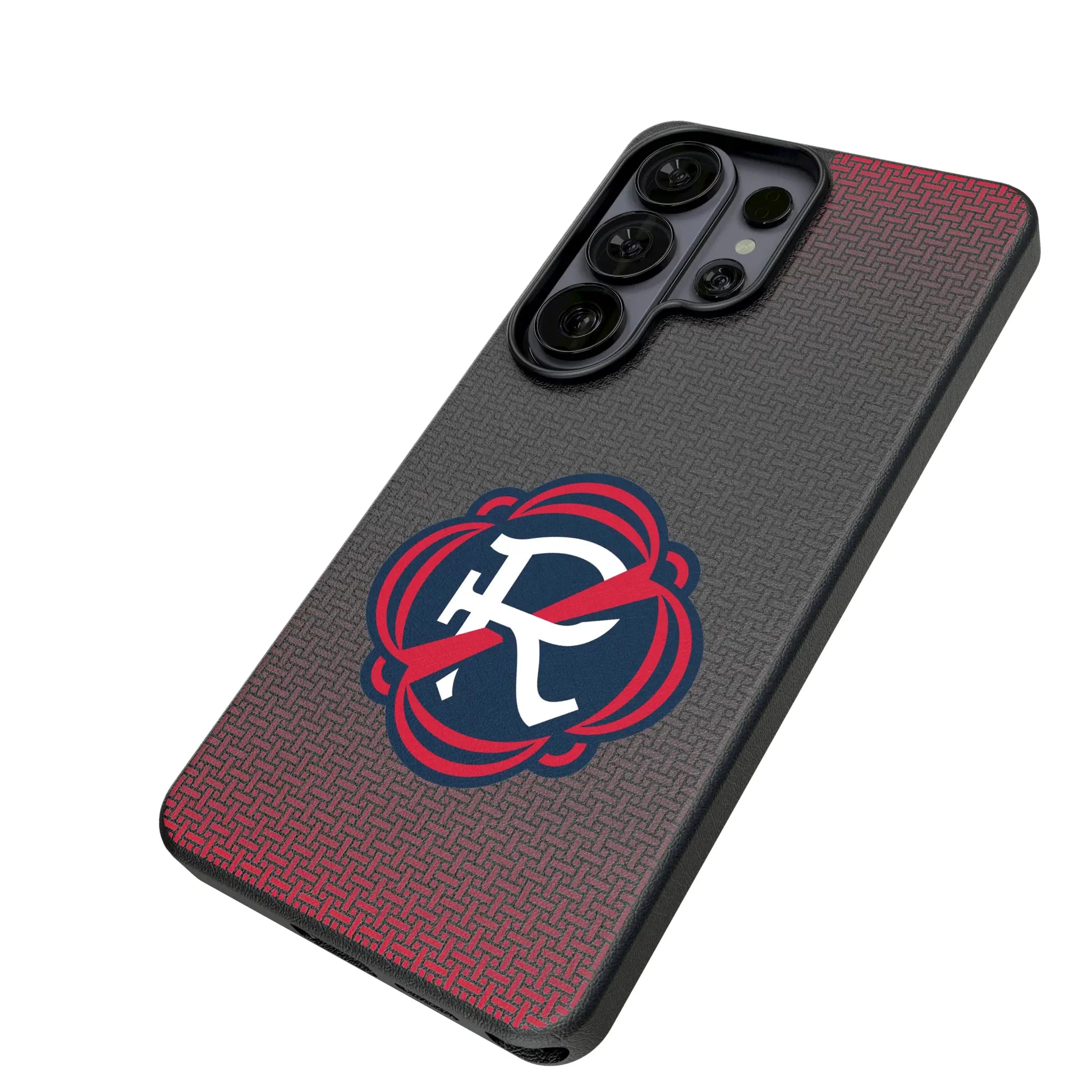 New England Revolution Linen Galaxy MagSafe Compatible Phone Case for Samsung Galaxy - Isometric View#Device_Galaxy S26 Ultra